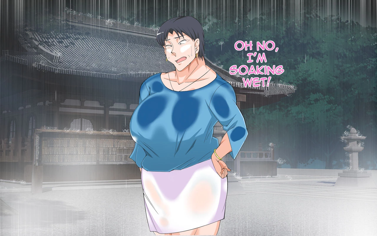 Guerrilla Gouu no Sei de Kaa-chan to Yado de Ippaku Suru Hame ni Natta Hanashi.  How I Fucked My Mother Because a Rain Storm Forced Us to Stay at an Inn Overnight image number 14