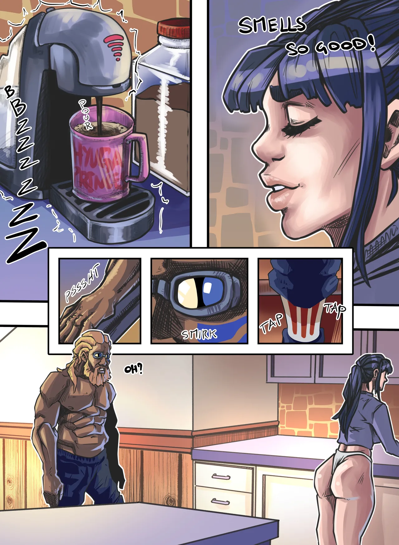 Hinata stays home alone image number 2