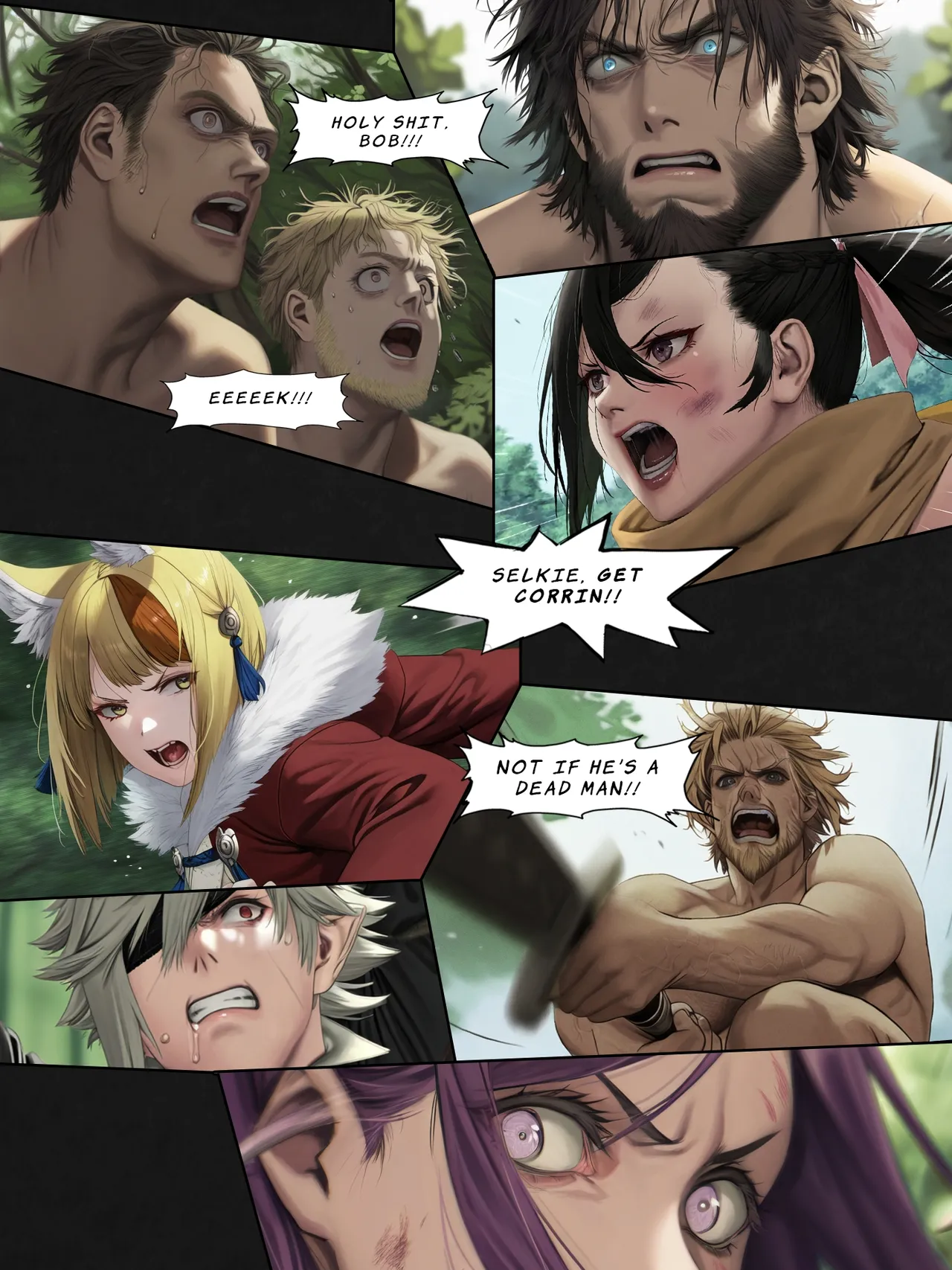 The Taming of the Kunoichi (Corrins Downfall 2) image number 143