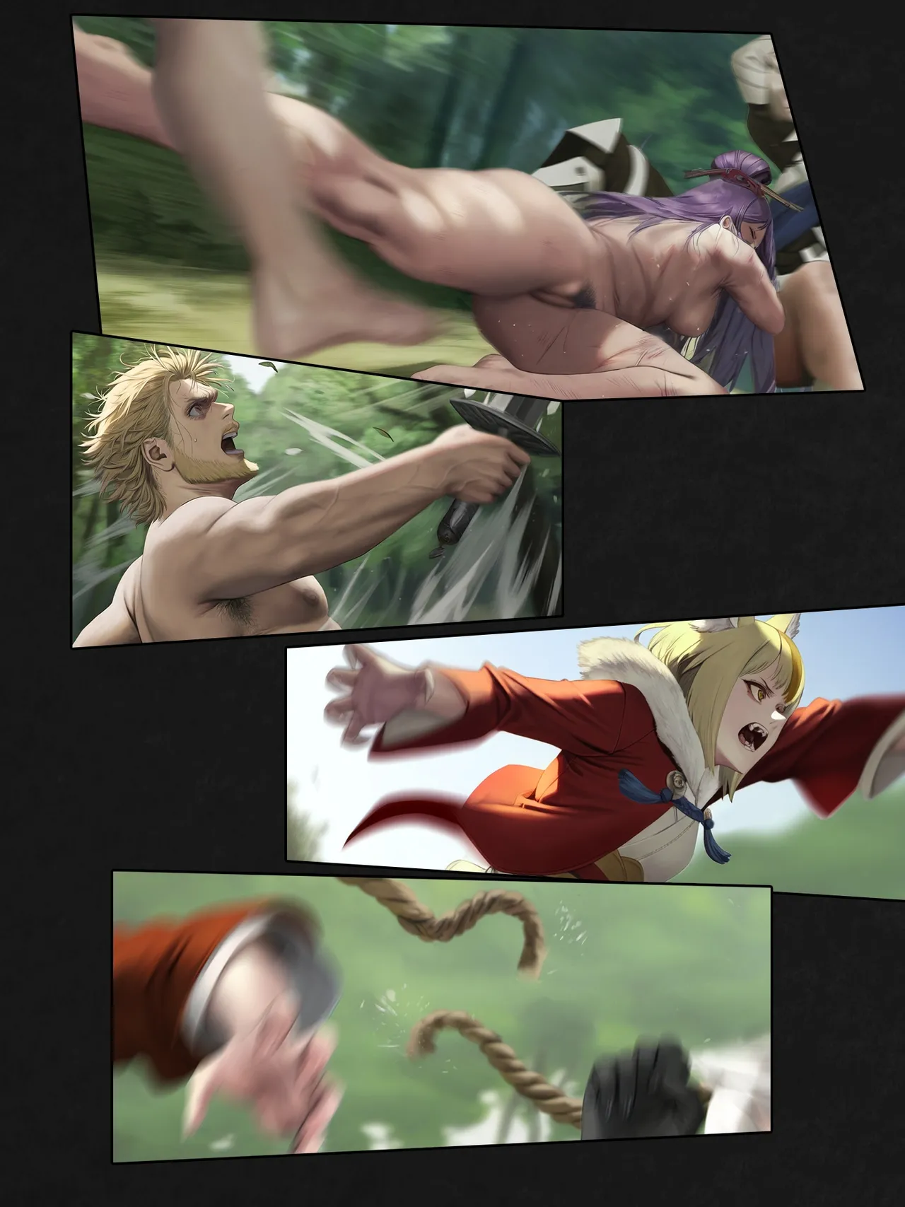 The Taming of the Kunoichi (Corrins Downfall 2) image number 144