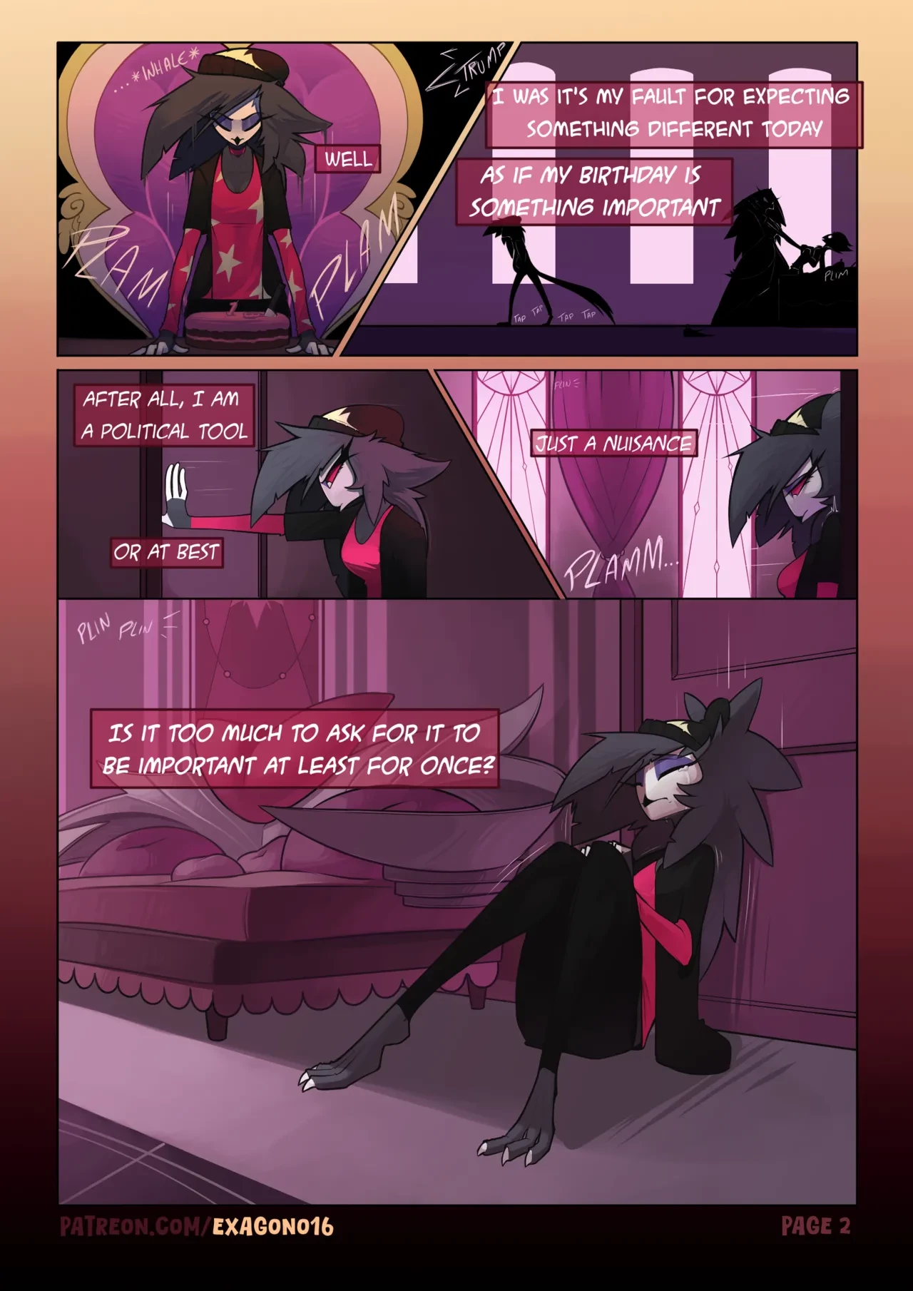 Octavias birthday surprise (Helluva Boss) - Edisson Casamayor (Ongoing) image number 4
