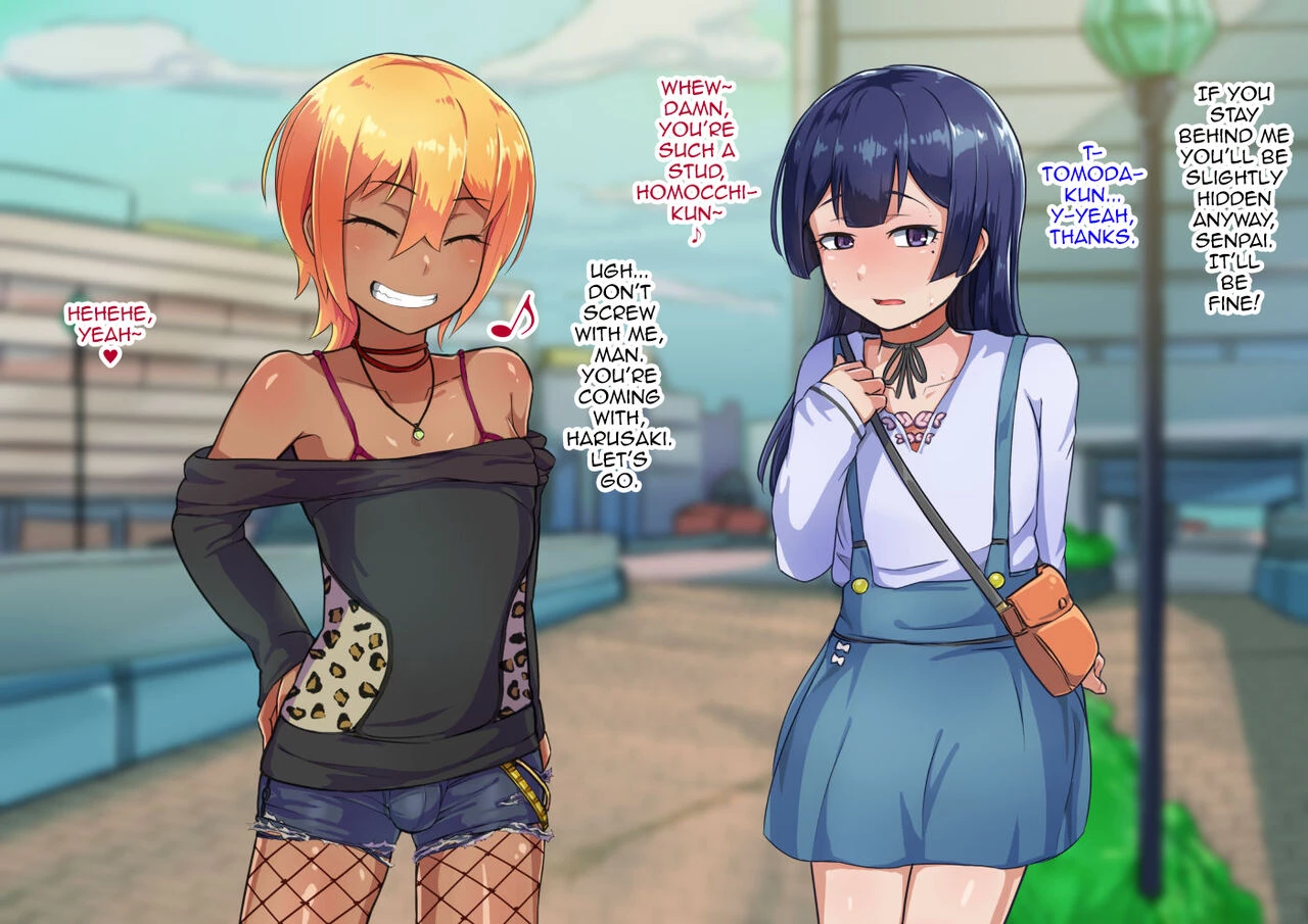 Otokonoko to xx No. 3 ~Kasshoku Inbi na Doukyuusei vs Seijitsu Karin na Seitokaichou~ image number 116