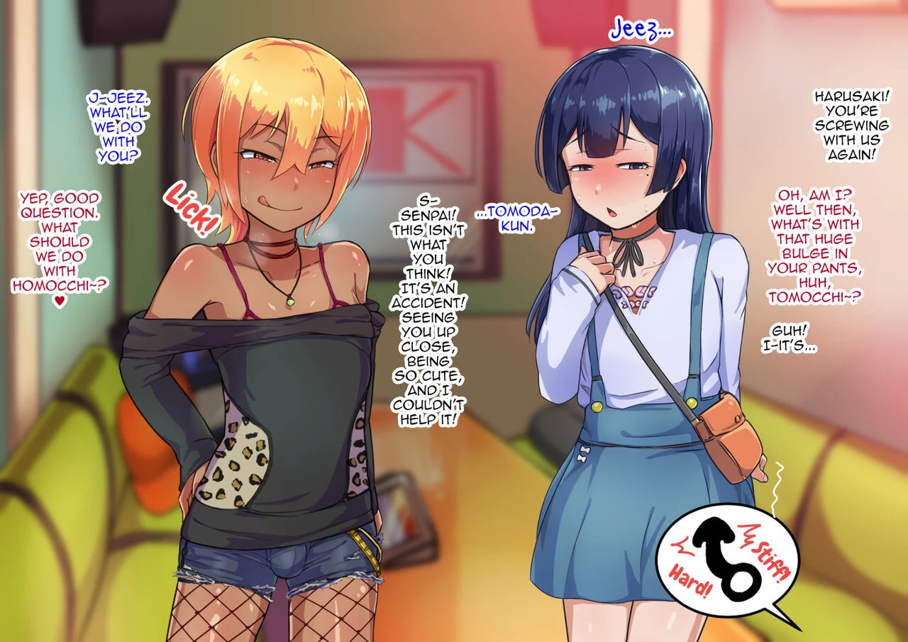 Otokonoko to xx No. 3 ~Kasshoku Inbi na Doukyuusei vs Seijitsu Karin na Seitokaichou~ image number 119