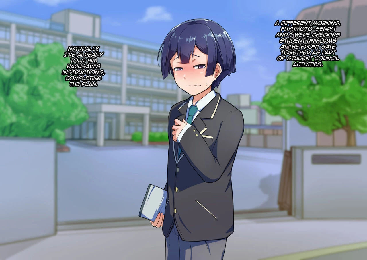 Otokonoko to xx No. 3 ~Kasshoku Inbi na Doukyuusei vs Seijitsu Karin na Seitokaichou~ image number 71