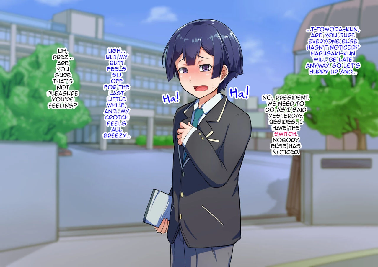 Otokonoko to xx No. 3 ~Kasshoku Inbi na Doukyuusei vs Seijitsu Karin na Seitokaichou~ image number 72