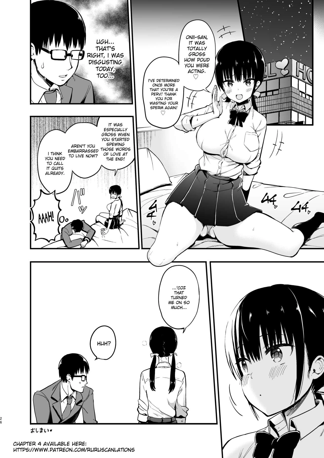 Kanojo no Imouto ga Kyonyuu Miniskirt JK de Koakuma Kei 3 image number 24