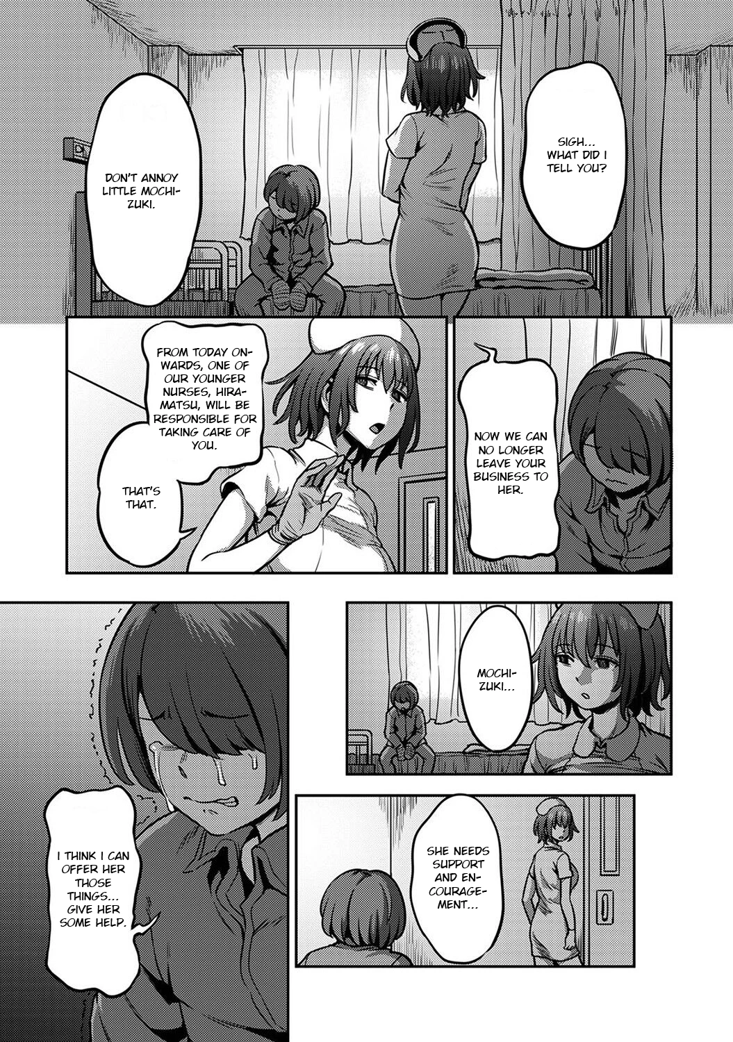 Sakusei Byoutou 5~Seikaku Saiaku no Nurse shika Inai Byouin de Shasei Kanri Seikatsu~ Dai Go Shou Zenpen image number 1