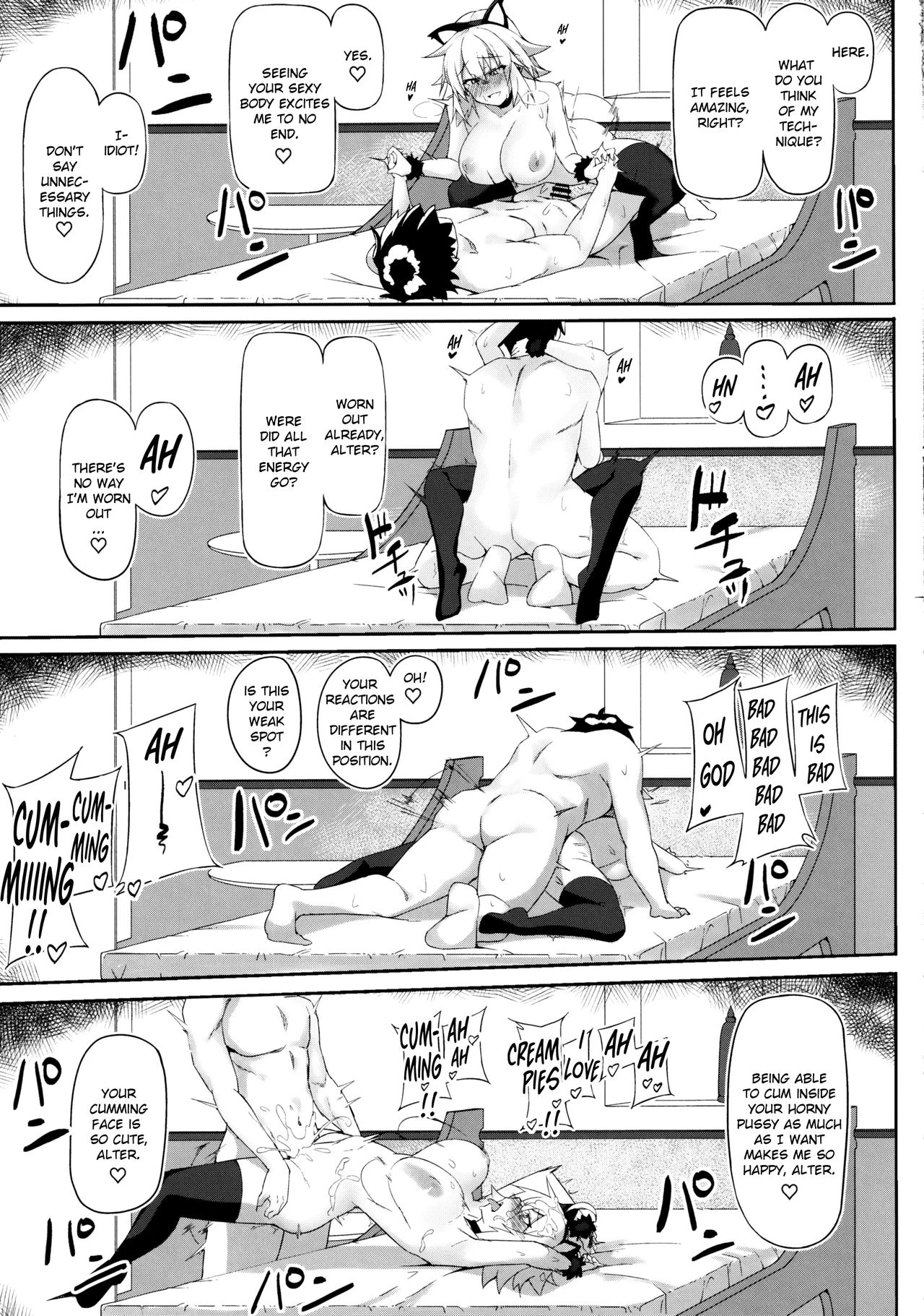 Mating earnestly with cat ears  Nekomimi Jeanne to Hitasura Koubi Suru Hon image number 19