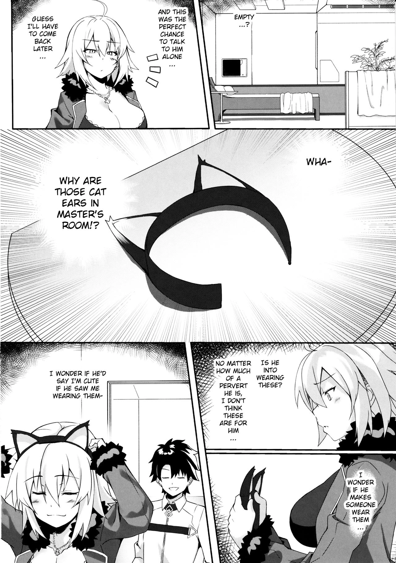 Mating earnestly with cat ears  Nekomimi Jeanne to Hitasura Koubi Suru Hon image number 2