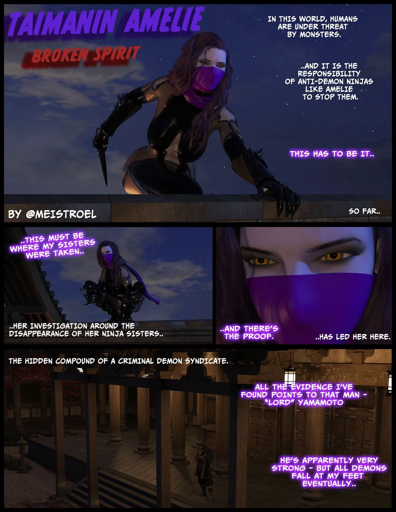 Taimanin Amelie: Broken Spirit