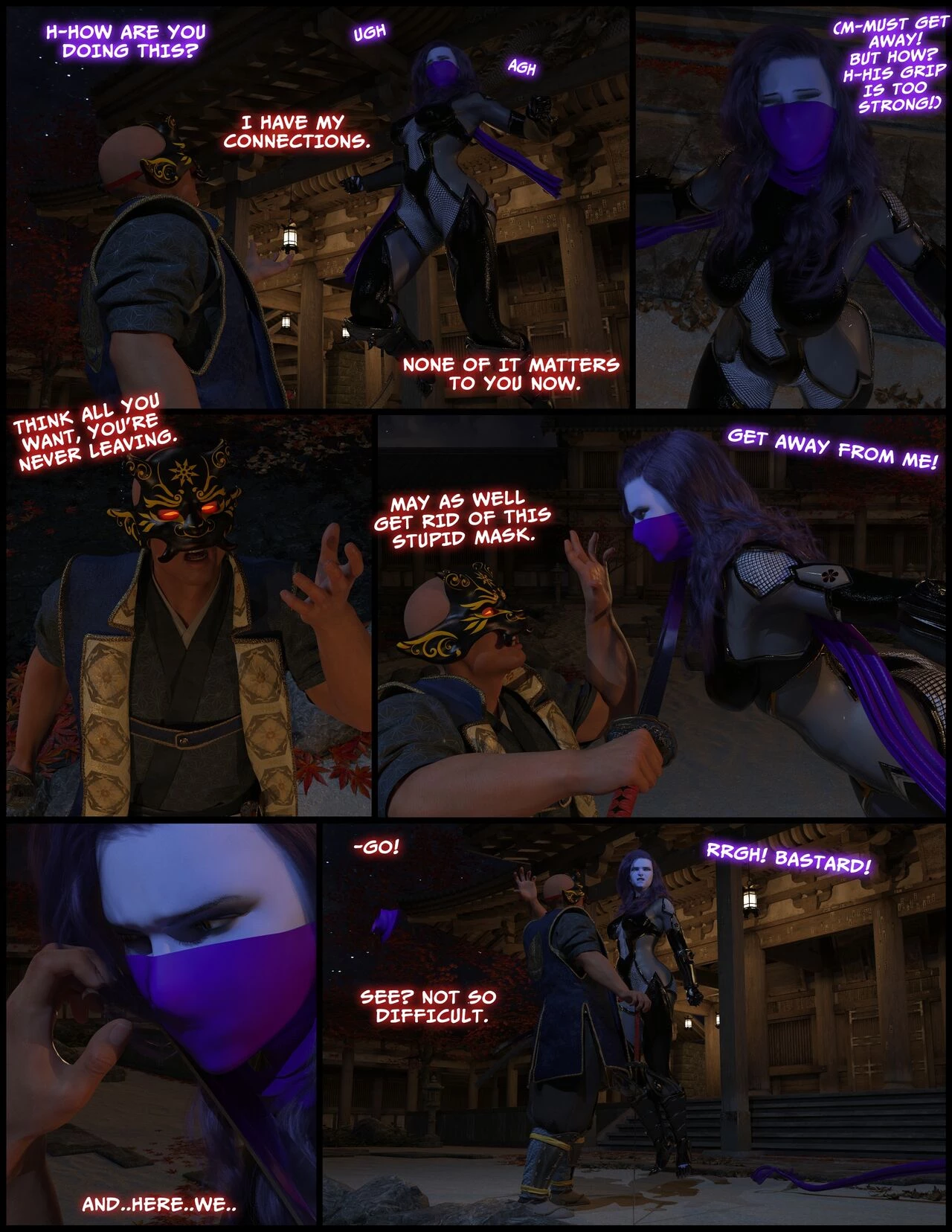 Taimanin Amelie: Broken Spirit image number 3