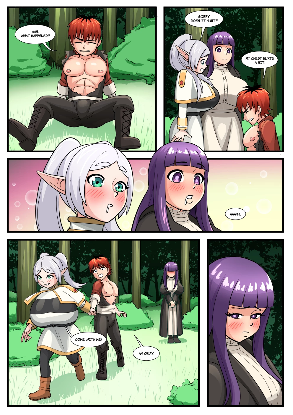 Frierens  Lewd Spell image number 9