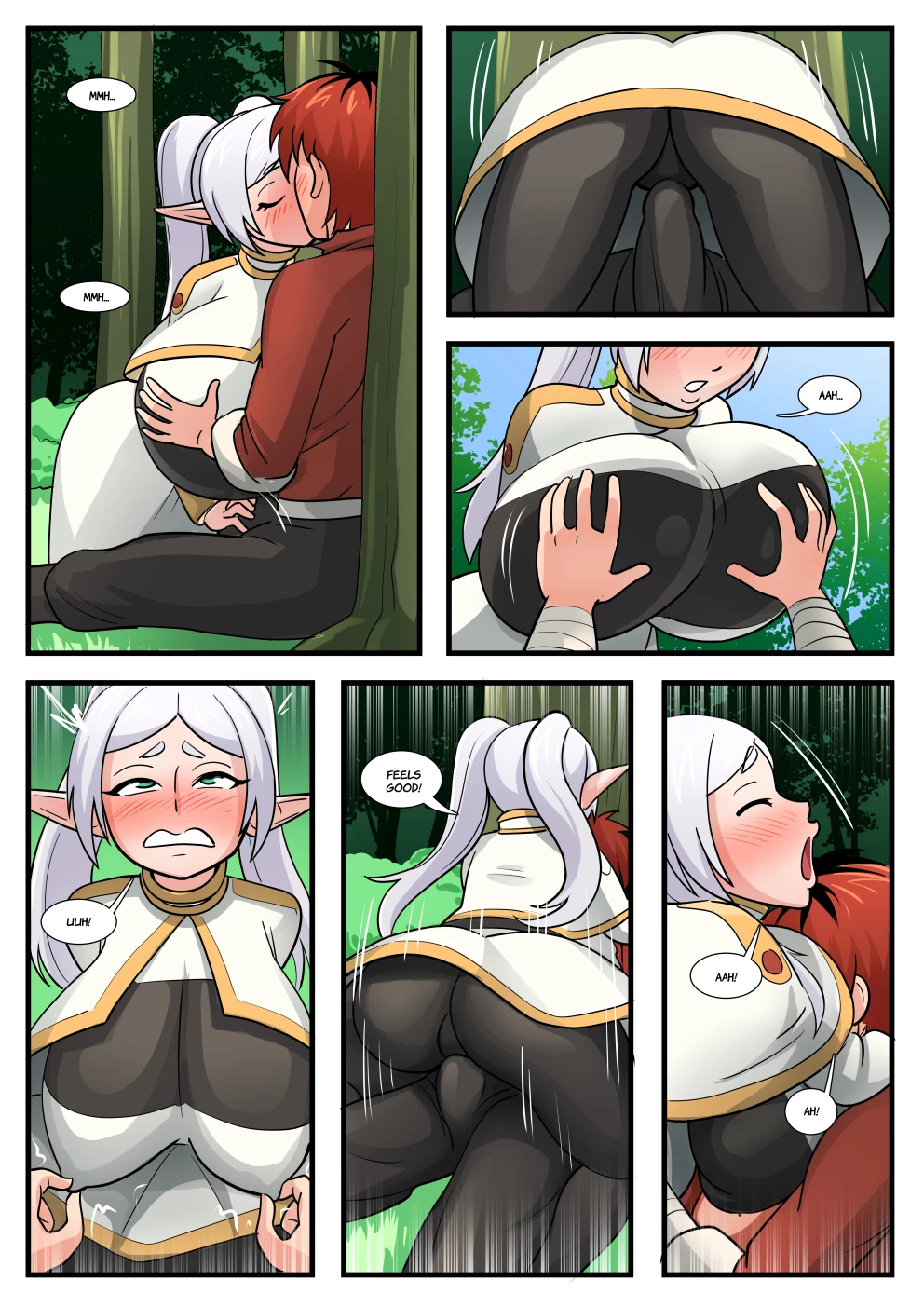 Frierens  Lewd Spell image number 12