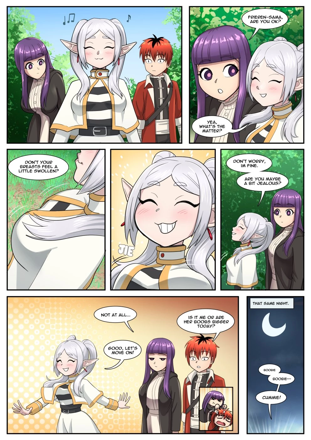 Frierens  Lewd Spell image number 3