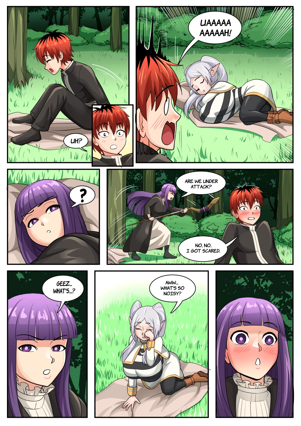 Frierens  Lewd Spell image number 4