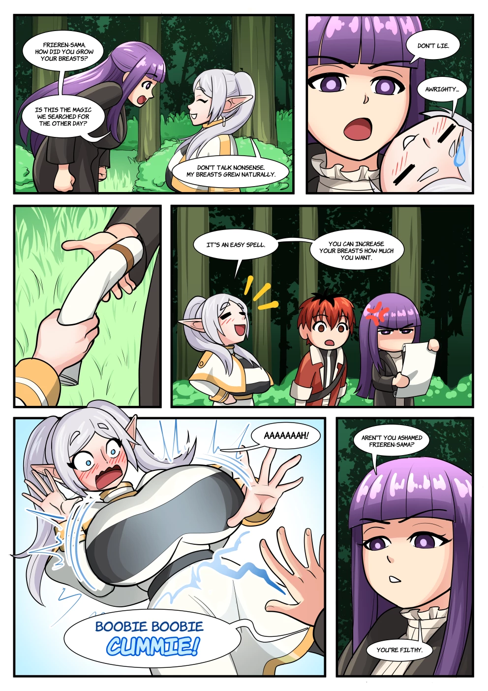 Frierens  Lewd Spell image number 5