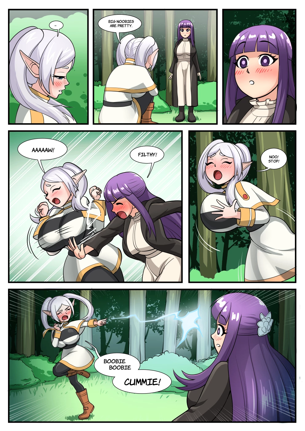 Frierens  Lewd Spell image number 6