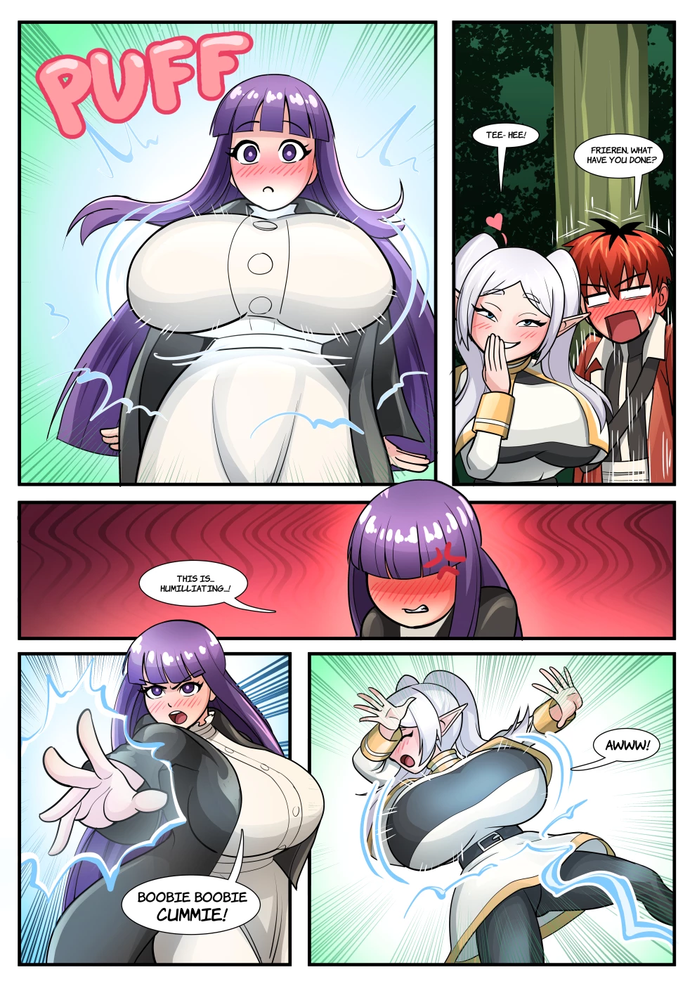 Frierens  Lewd Spell image number 7