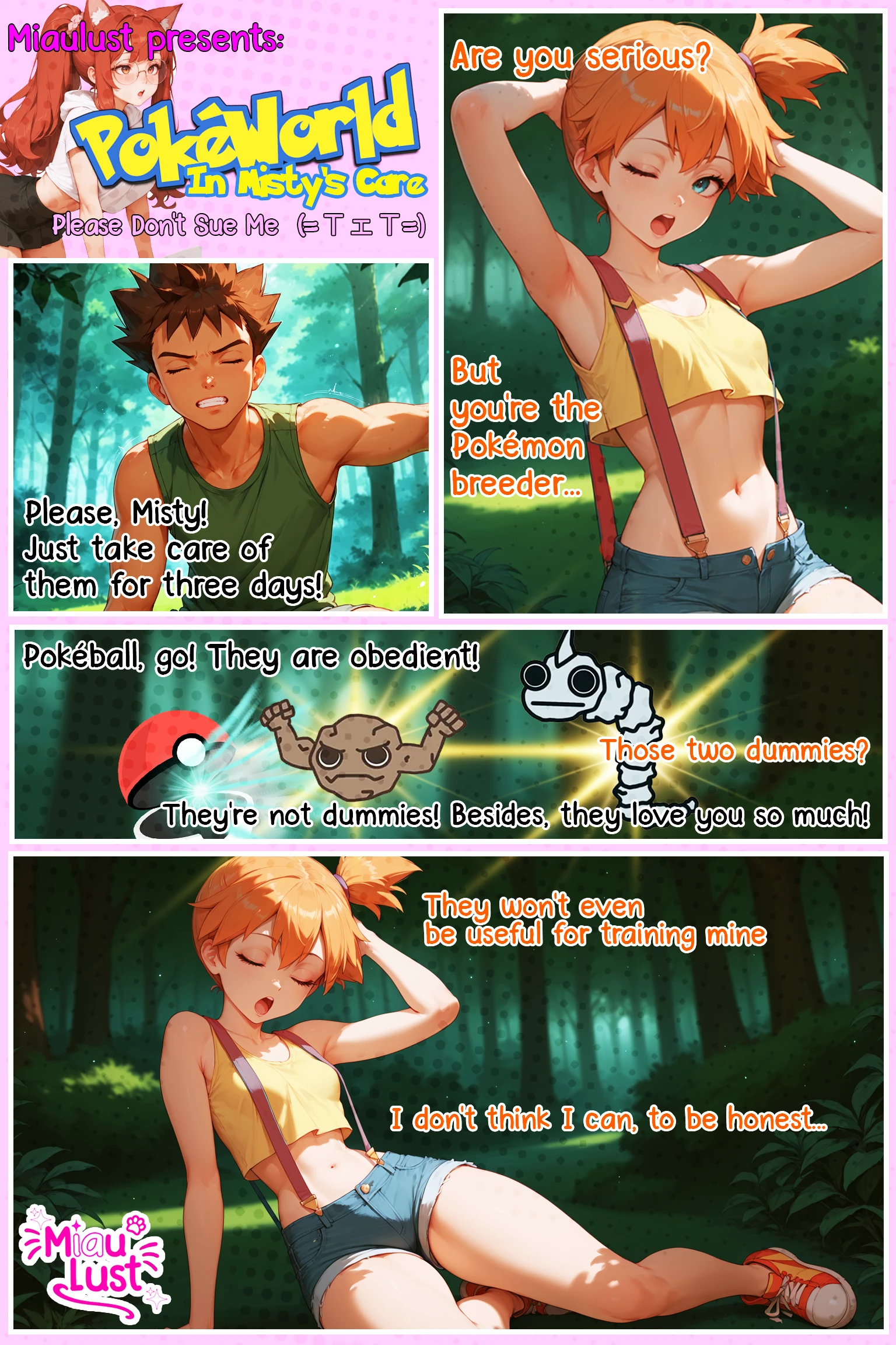 [MiauLust] Misty in Mistys Care (POKEMON) image number 1