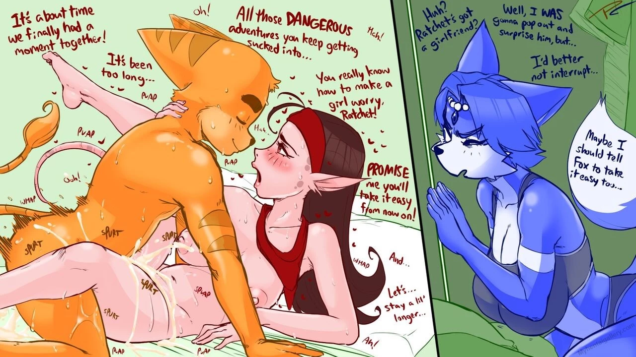 Ratchet and Krystal - Blowing Off Steam