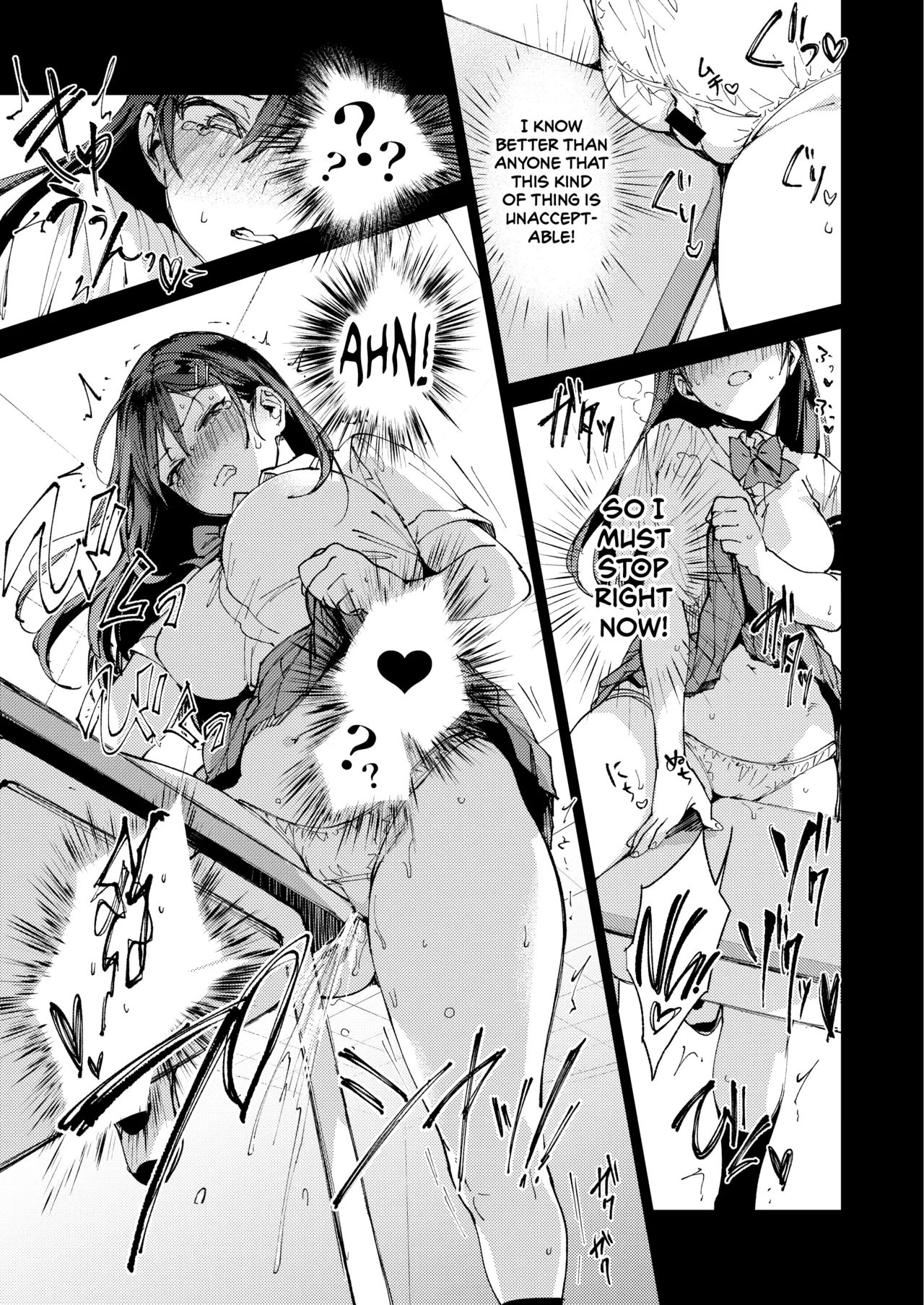 The Strict Head of the DIsciplinary Committee Just Cant Stop Masturbating at School!  Kiritsu ni Kibishii Fuuki Iinchou wa Kounai de Himitsu no Dosukebe Onanie ga Yamerarenai! image number 11