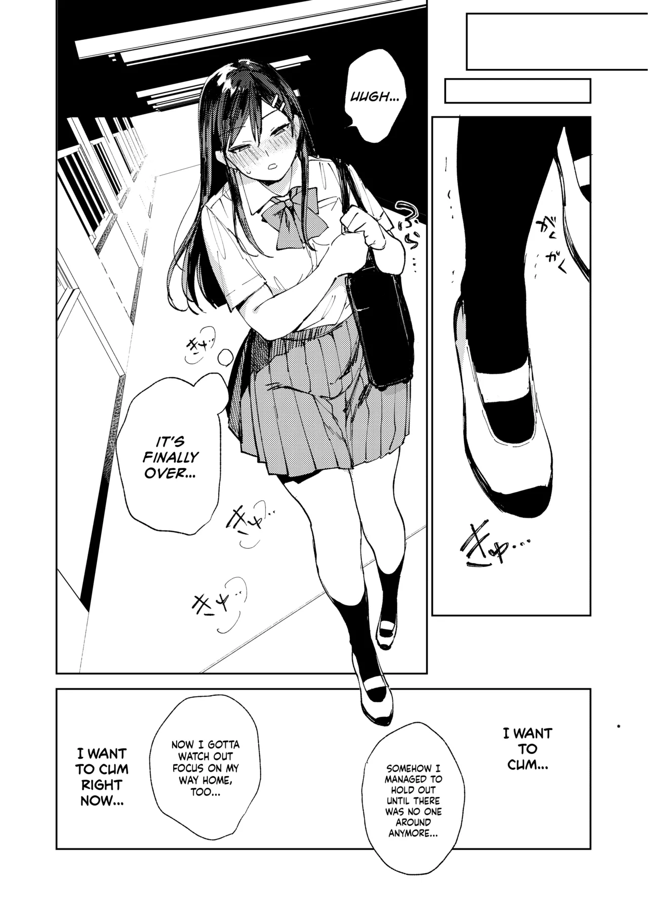 The Strict Head of the DIsciplinary Committee Just Cant Stop Masturbating at School!  Kiritsu ni Kibishii Fuuki Iinchou wa Kounai de Himitsu no Dosukebe Onanie ga Yamerarenai! image number 37