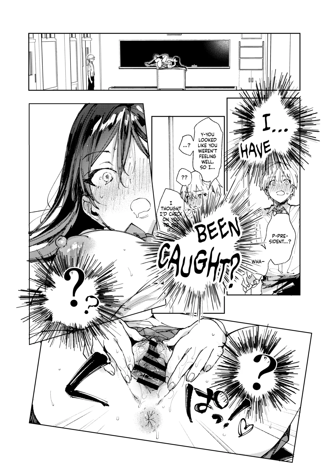 The Strict Head of the DIsciplinary Committee Just Cant Stop Masturbating at School!  Kiritsu ni Kibishii Fuuki Iinchou wa Kounai de Himitsu no Dosukebe Onanie ga Yamerarenai! image number 44