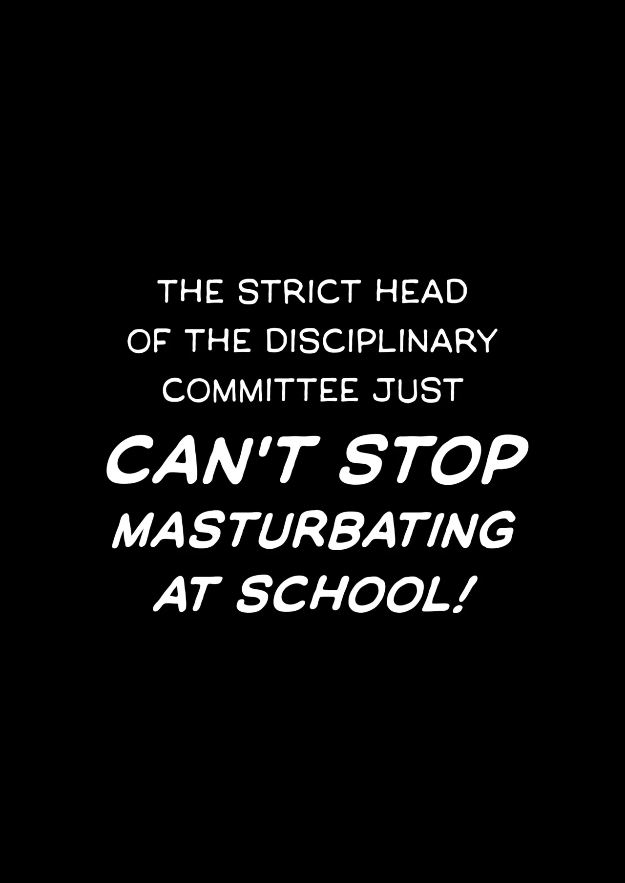 The Strict Head of the DIsciplinary Committee Just Cant Stop Masturbating at School!  Kiritsu ni Kibishii Fuuki Iinchou wa Kounai de Himitsu no Dosukebe Onanie ga Yamerarenai! image number 50