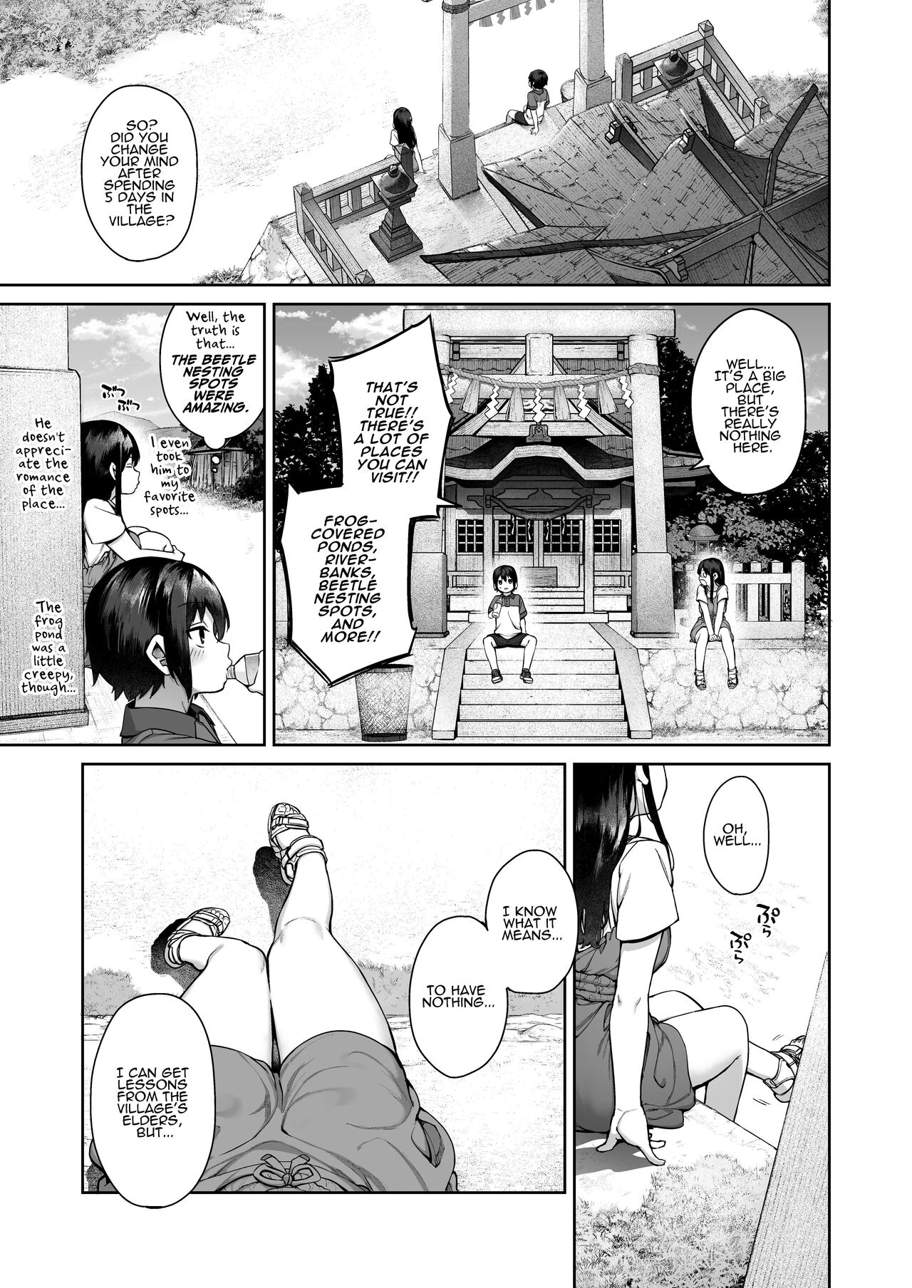 Otona ni Naru Natsu -Oboetate H ni Dohamari suru Inaka OneShota- image number 11