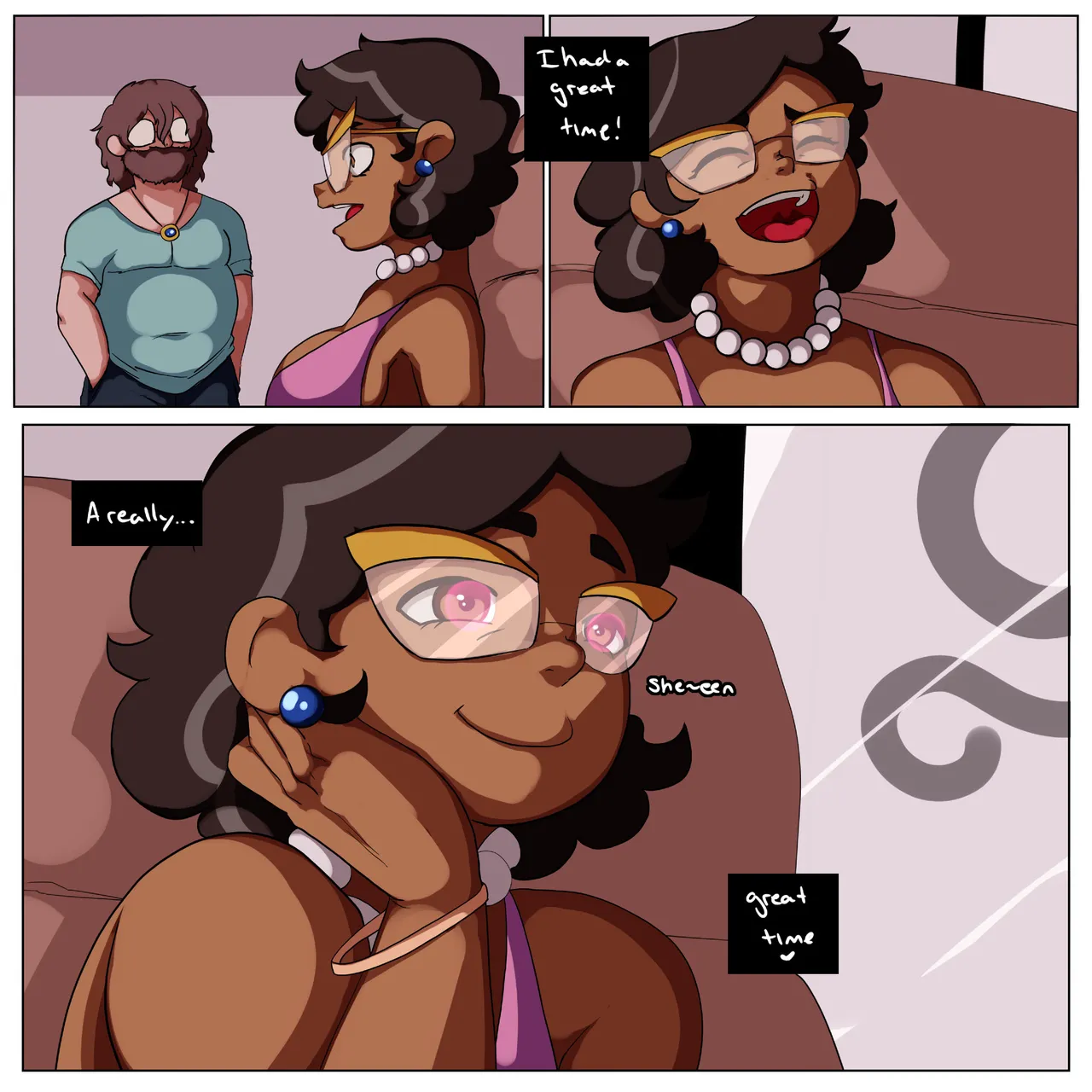 Camilla goes on a date image number 1