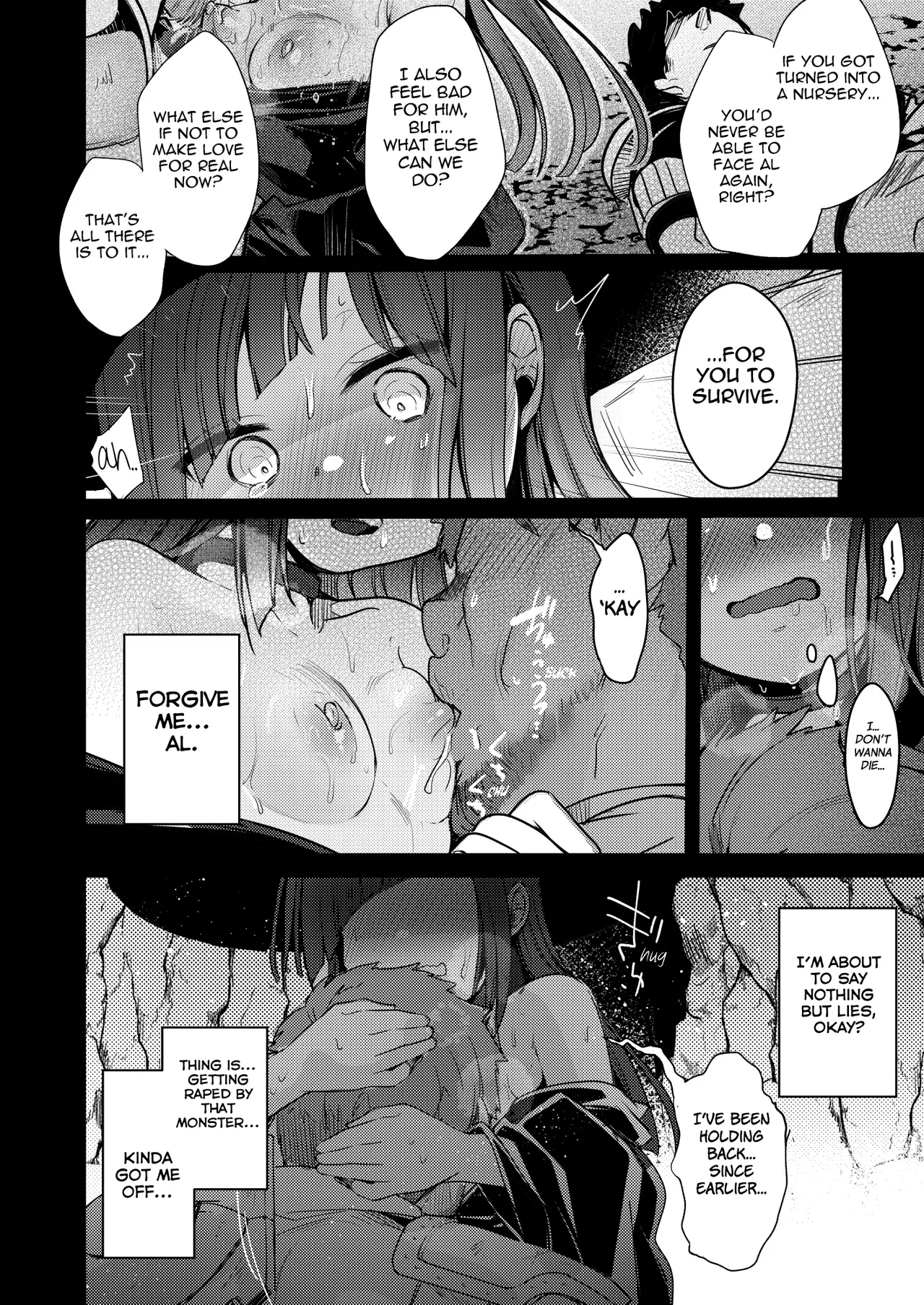 Isekai Shoujo no Seijijou ~Kakedashi Mahoutsukai-chan ga Ossan Boukensha ni Netorareru Hanashi~ image number 34