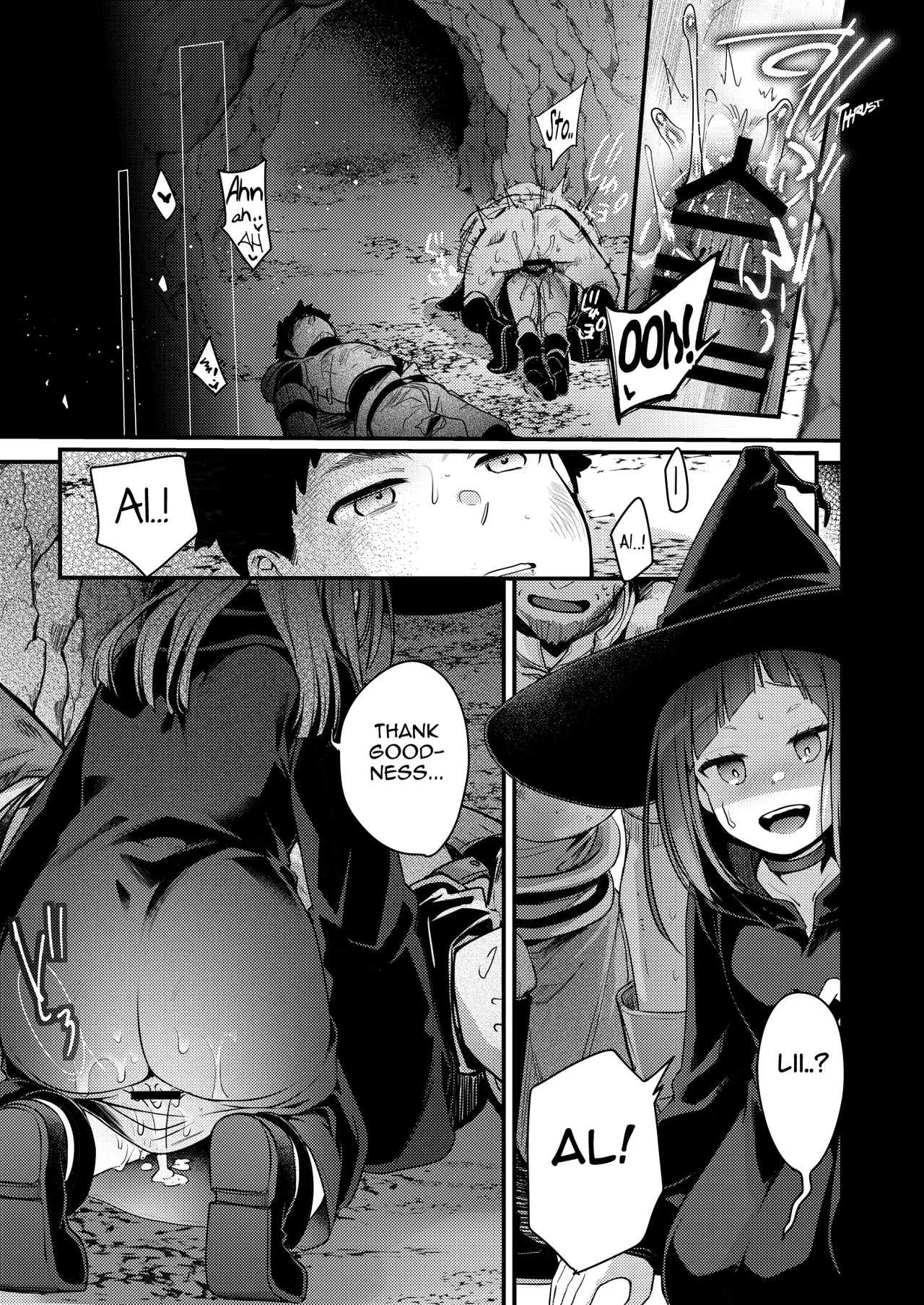 Isekai Shoujo no Seijijou ~Kakedashi Mahoutsukai-chan ga Ossan Boukensha ni Netorareru Hanashi~ image number 39