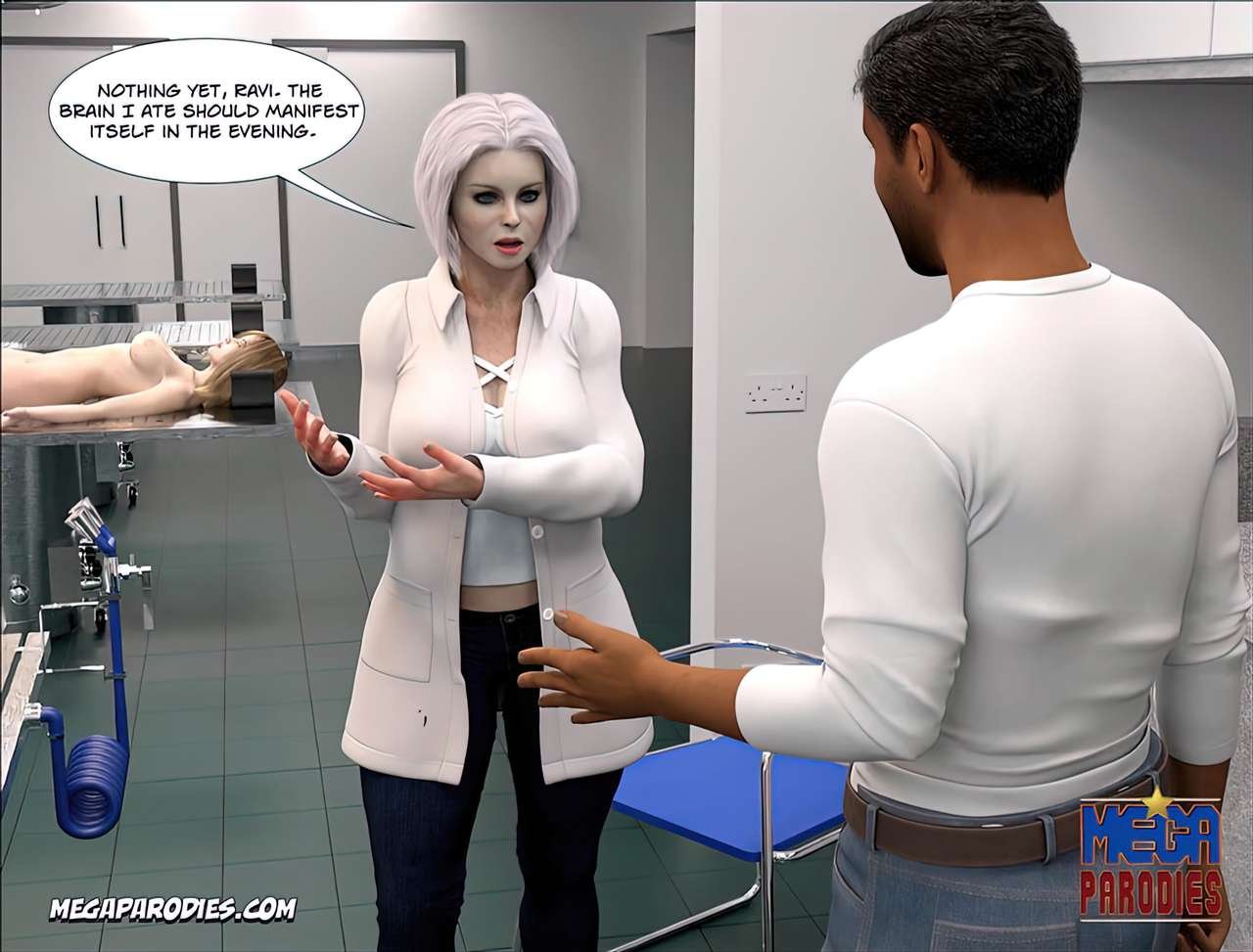 iZombie MegaParodies porn comic image number 12
