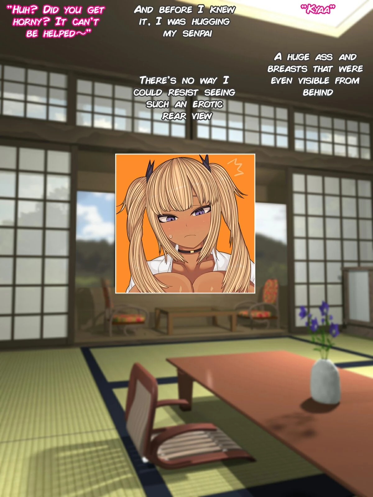 Kuro Gal Senpai to Onsen Namahame Ryokou  Hot Spring Hump Holiday with a Tanned Gal image number 5