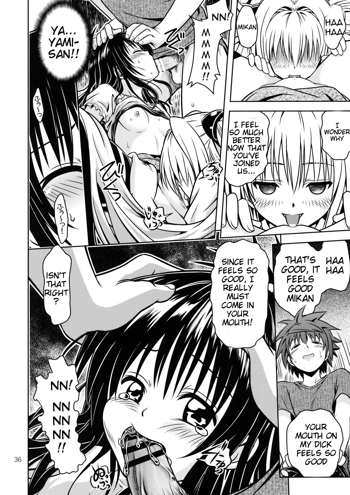 Anoko-tachi ga Taihen na Koto ni Nattemasu 4 image number 34