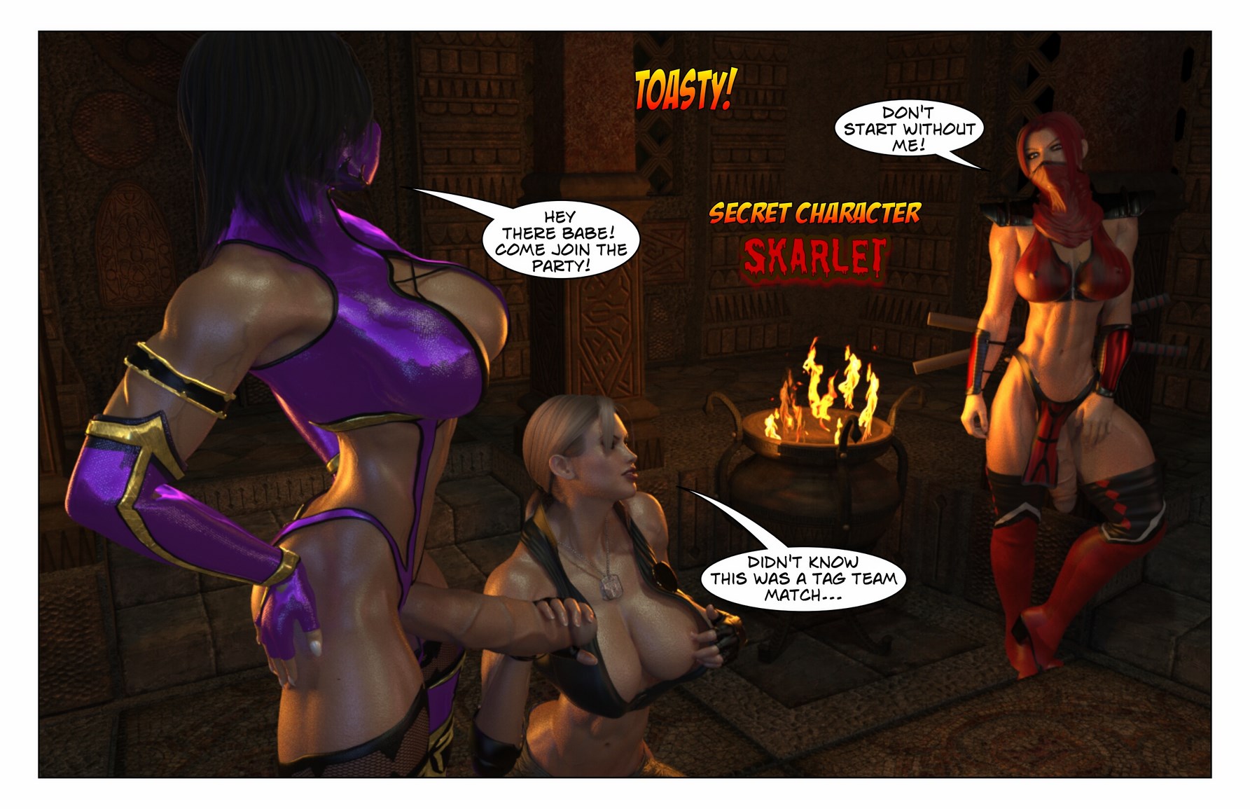 Sonya Vs Mileena image number 3