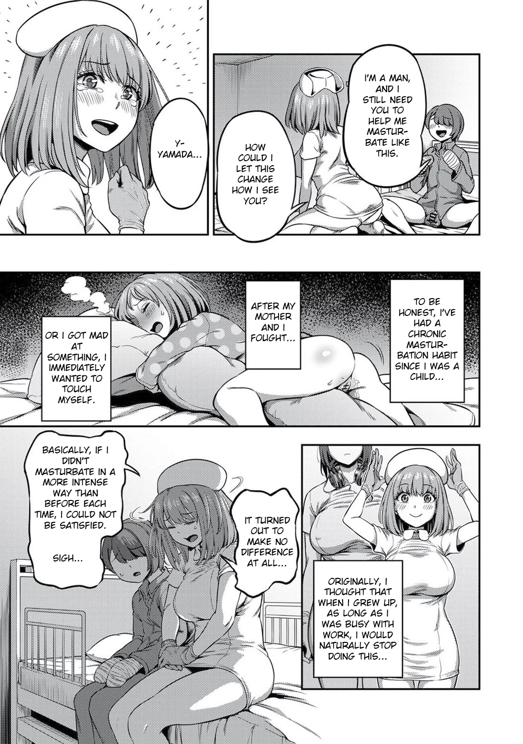 Sakusei Byoutou 4 ~Seikaku Saiaku no Nurse shika Inai Byouin de Shasei Kanri Seikatsu~ Dai Yon Shou Zenpen image number 13