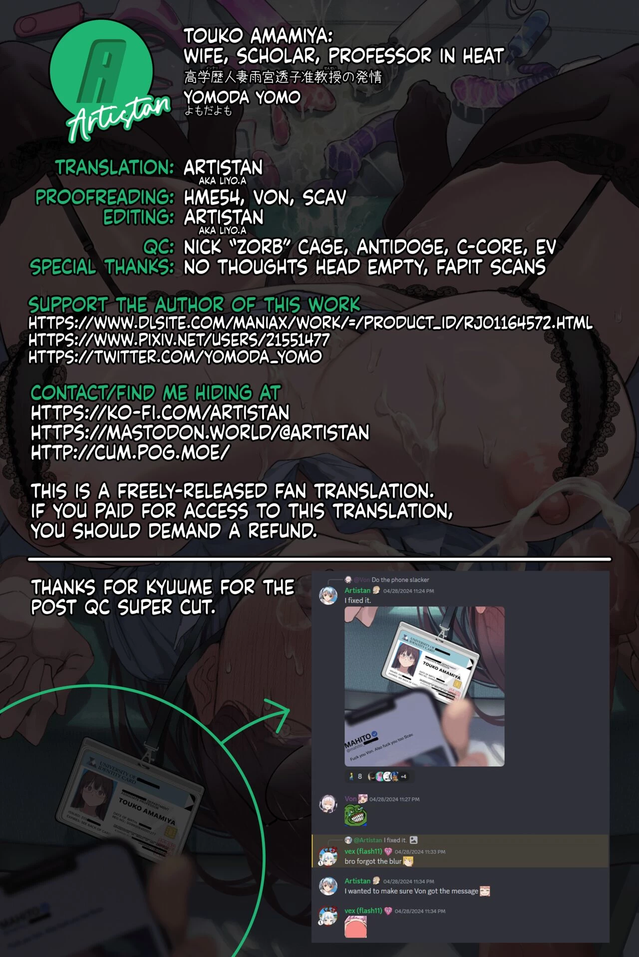 Touko Amamiya: Wife, Scholar, Professor in HEAT  Intelli Hitozuma Amamiya Touko Sensei no Hatsujou image number 81