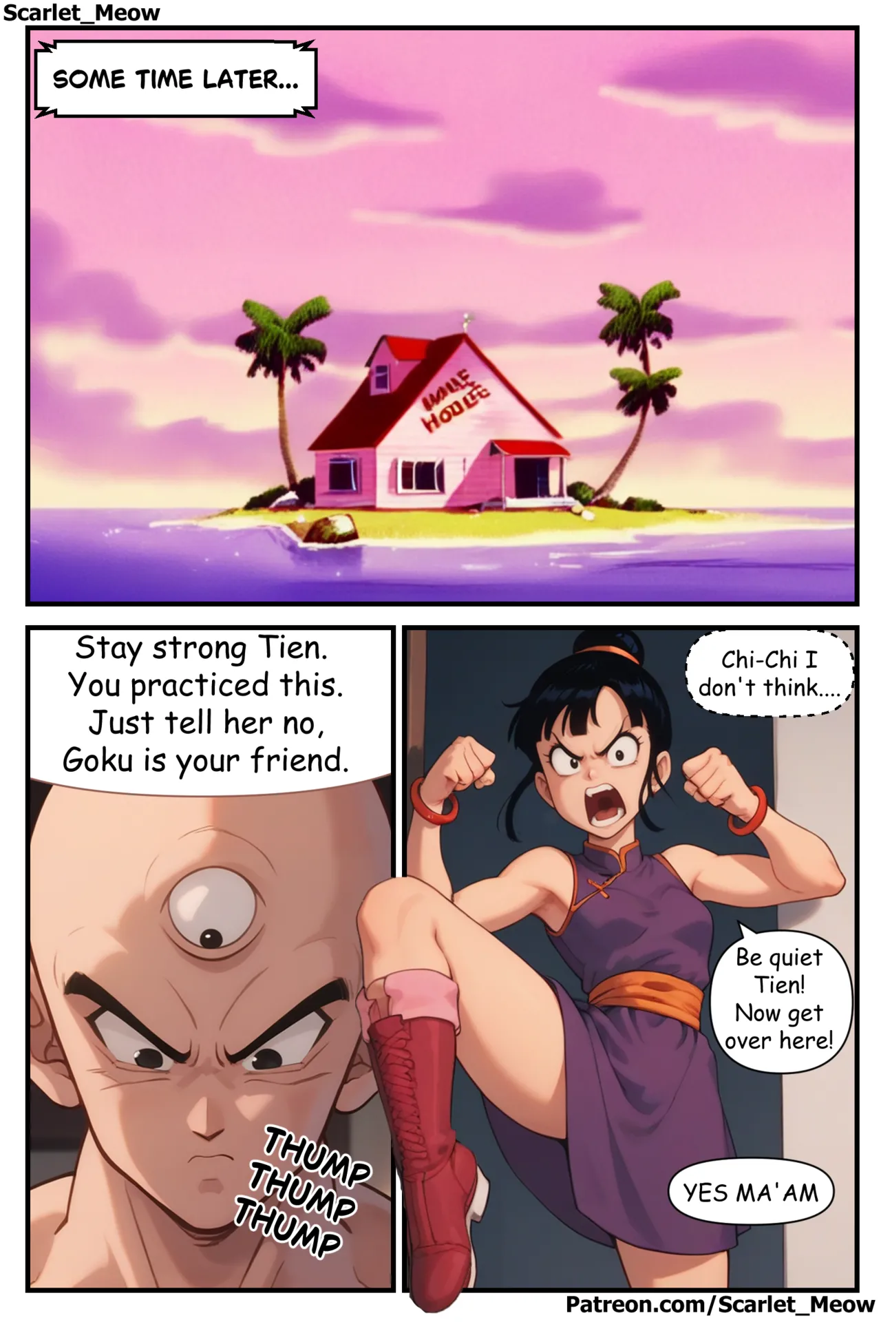 Gokus Absence - Tempting Tien image number 7