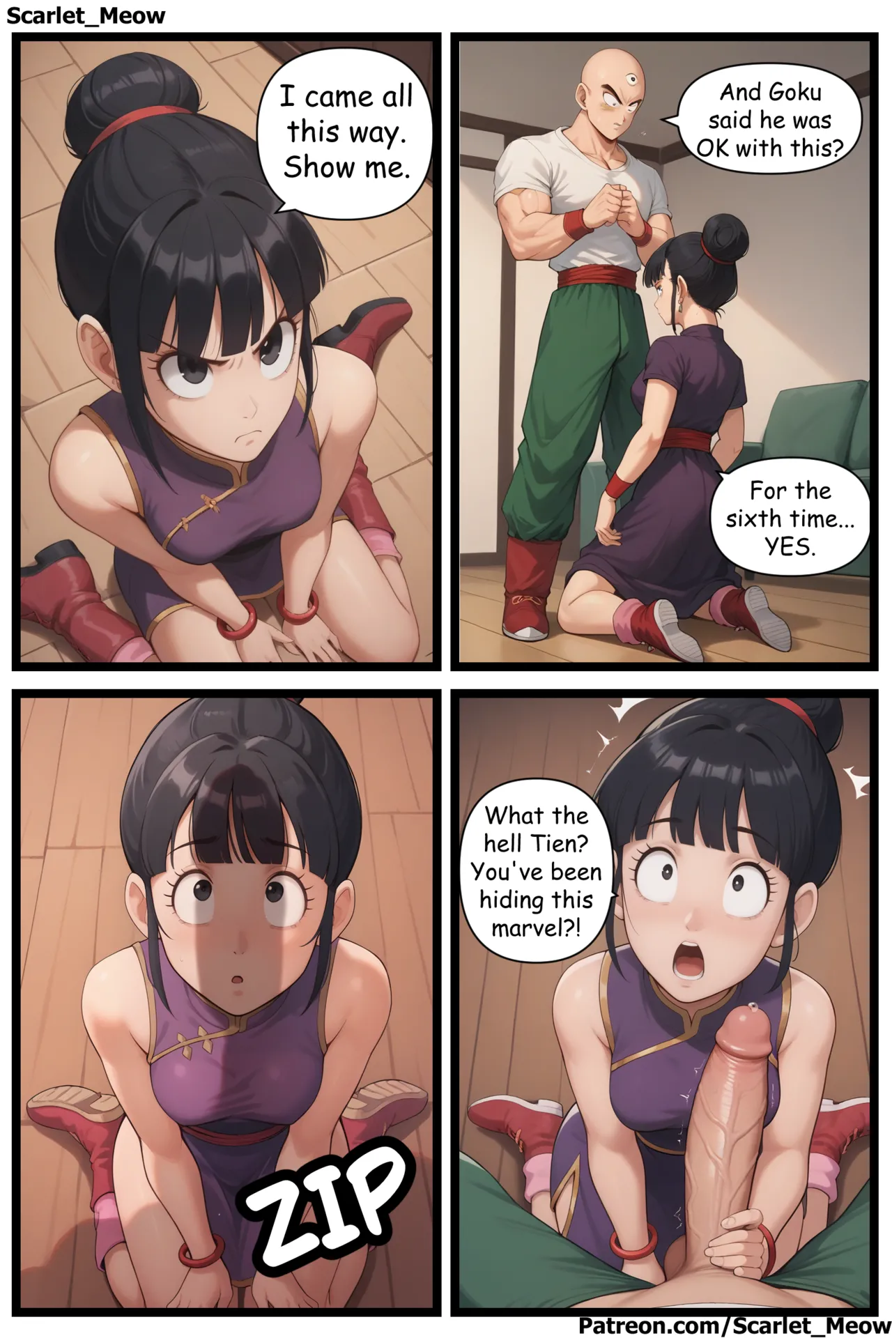 Gokus Absence - Tempting Tien image number 8