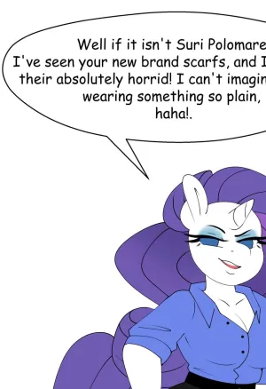 Rarity gets put in her place