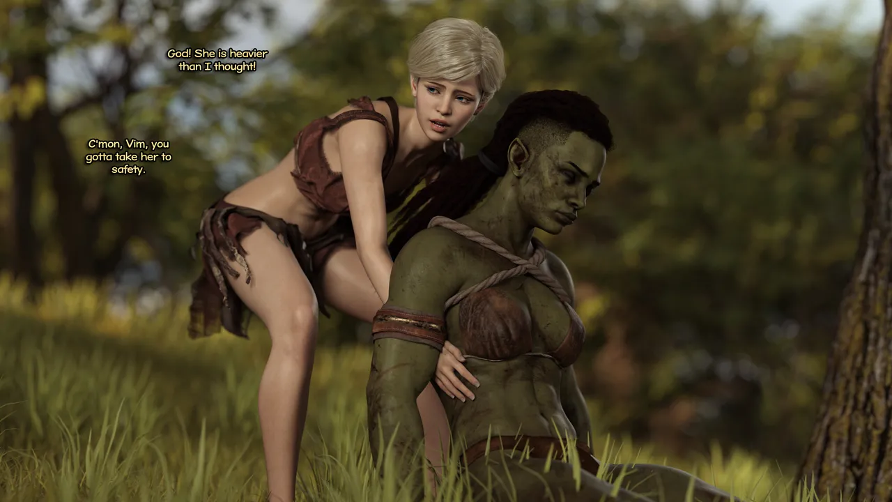Dravencia: Human And Futa Orc Warrior image number 16