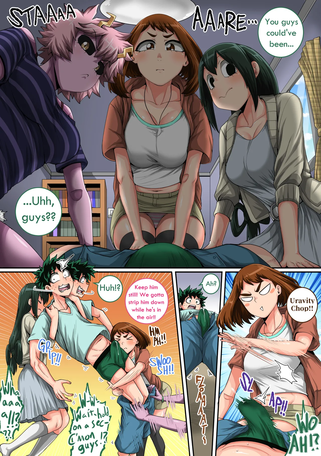 Boku no Harem Academia 8 : Kanojo-tachi no Kesshin image number 17