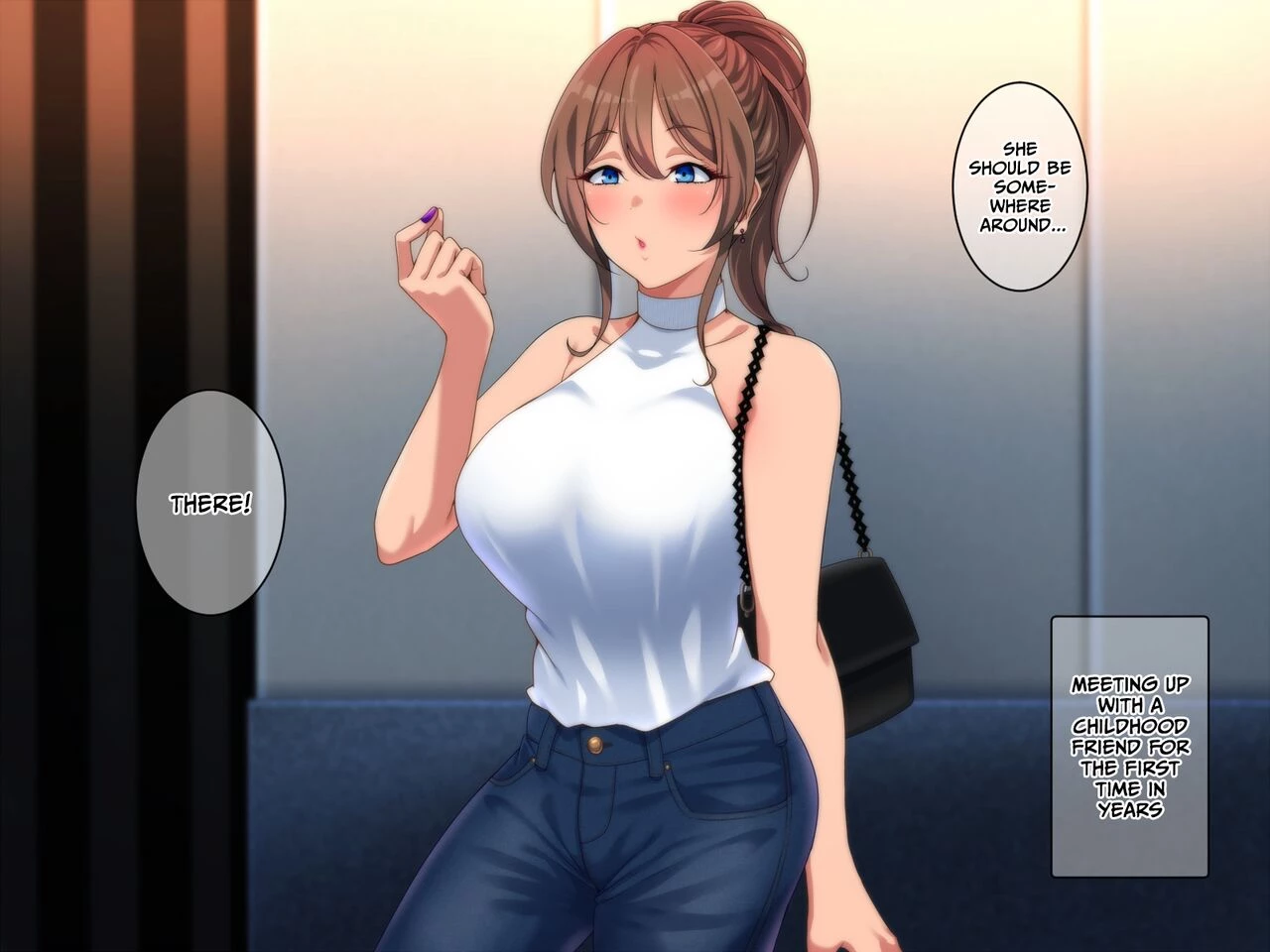 Osananajimi to hamedori kinkyou houkoku image number 1