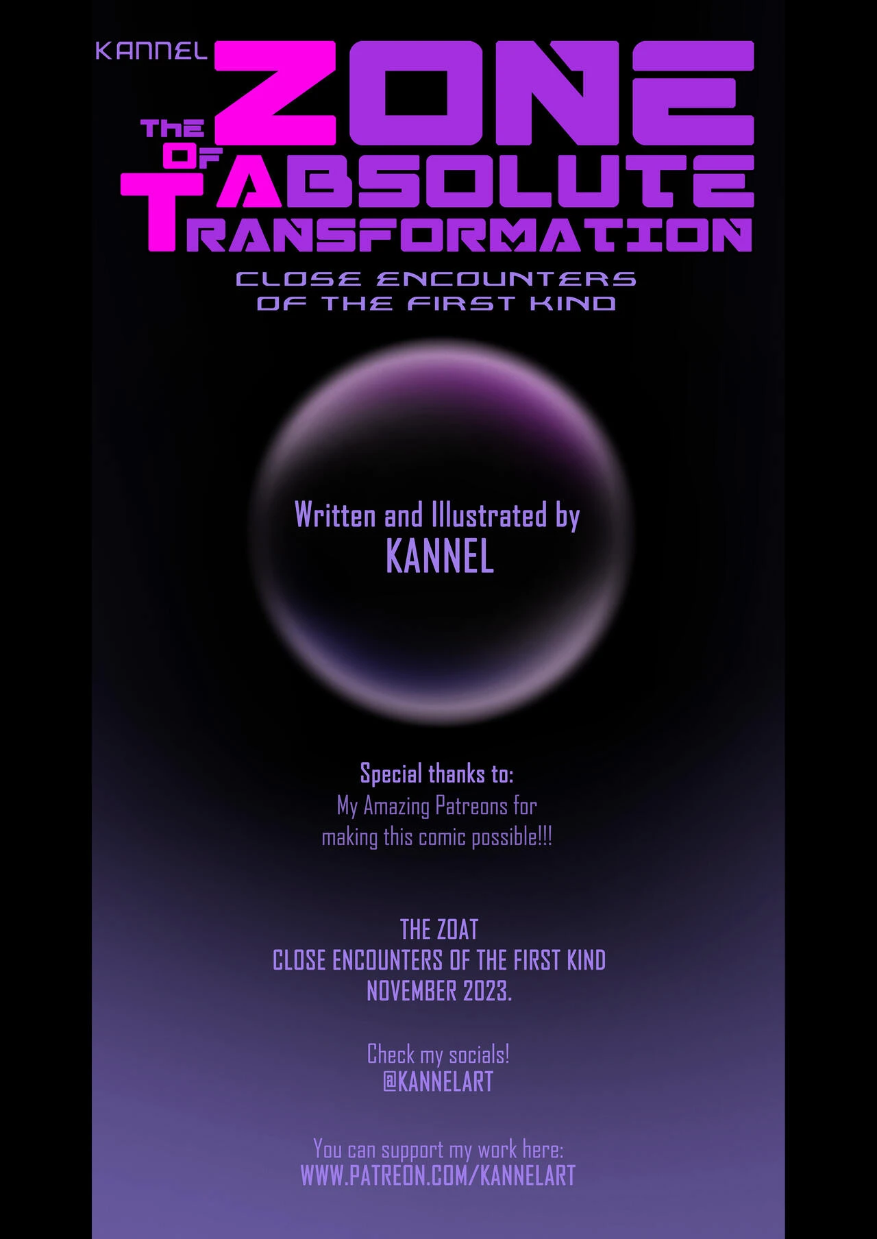 The Zone of Absolute Transformation: Close Encounters of the First Kind image number 1