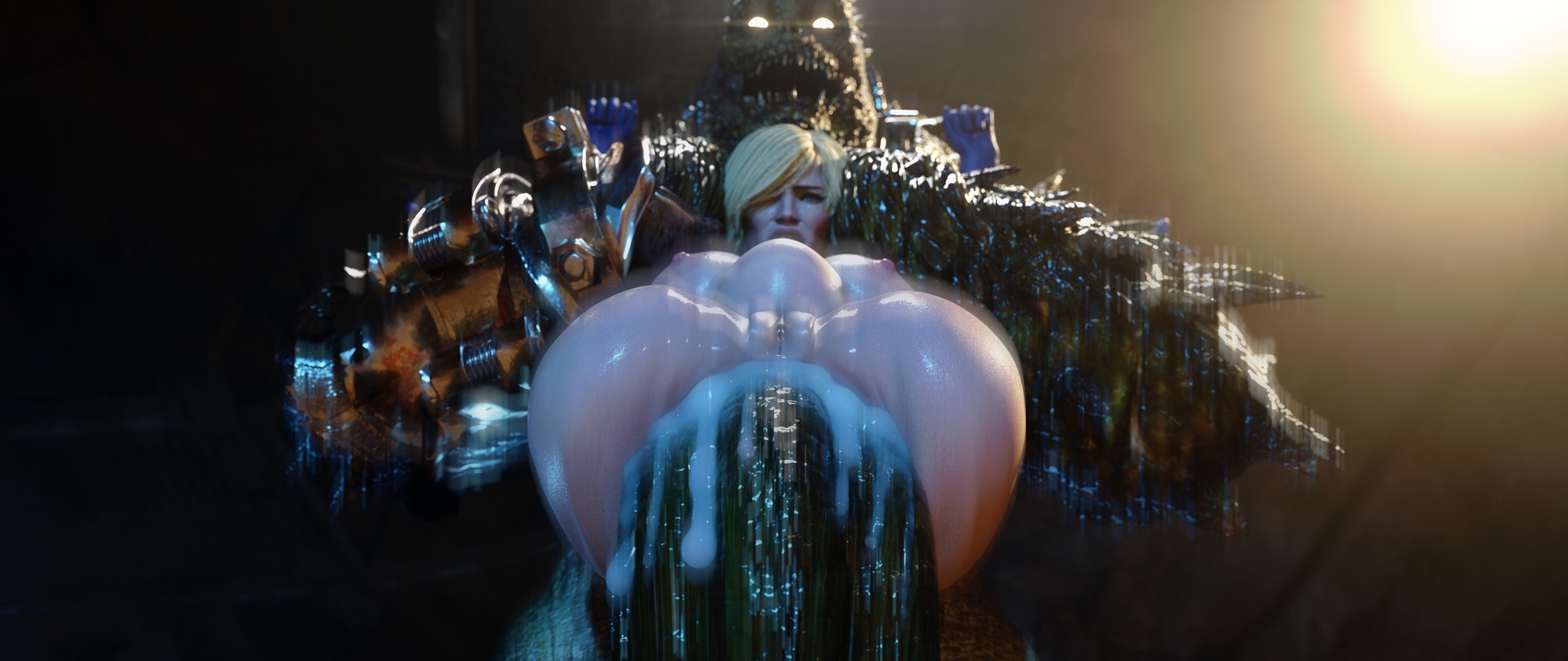 Power Girl - IceDev 3d porn comic image number 6