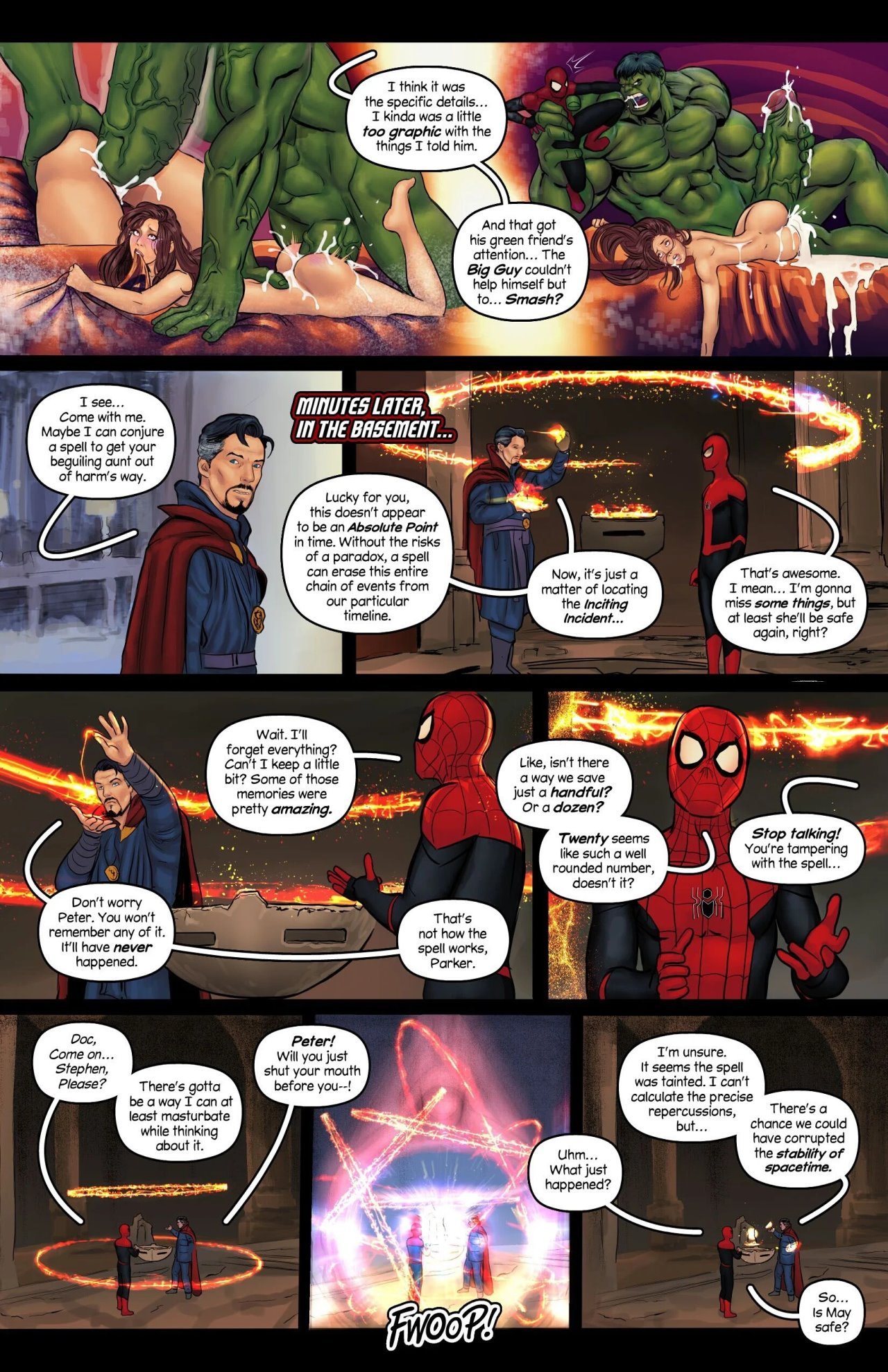 Aunt Cumming 3 (Spider-Man) Tracy Scops - english image number 3