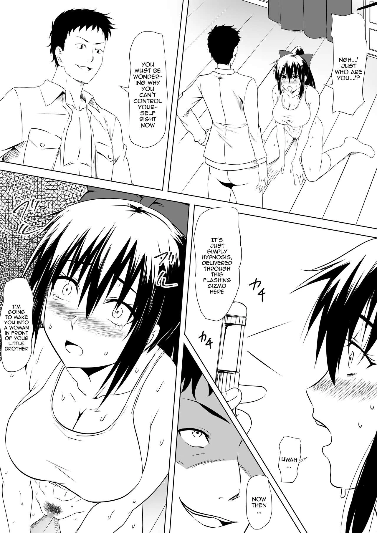 Raping A Martial Artist Girl Using Hypnosis  Budoukei Oyako o Saimin de Okasu image number 9