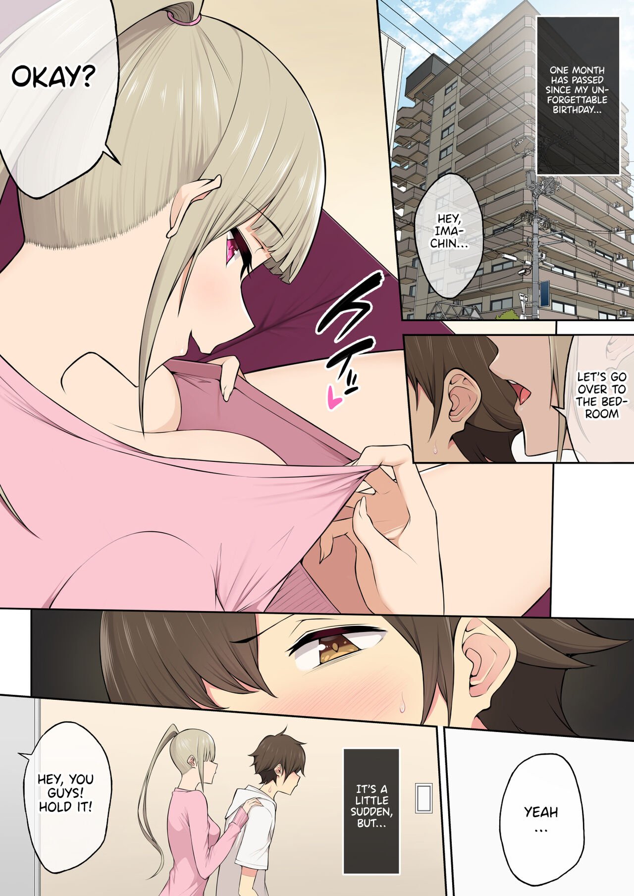 Nori5rou Imaizumin-chi wa Douyara Gal no Tamariba ni Natteru Rashii 4 English image number 1