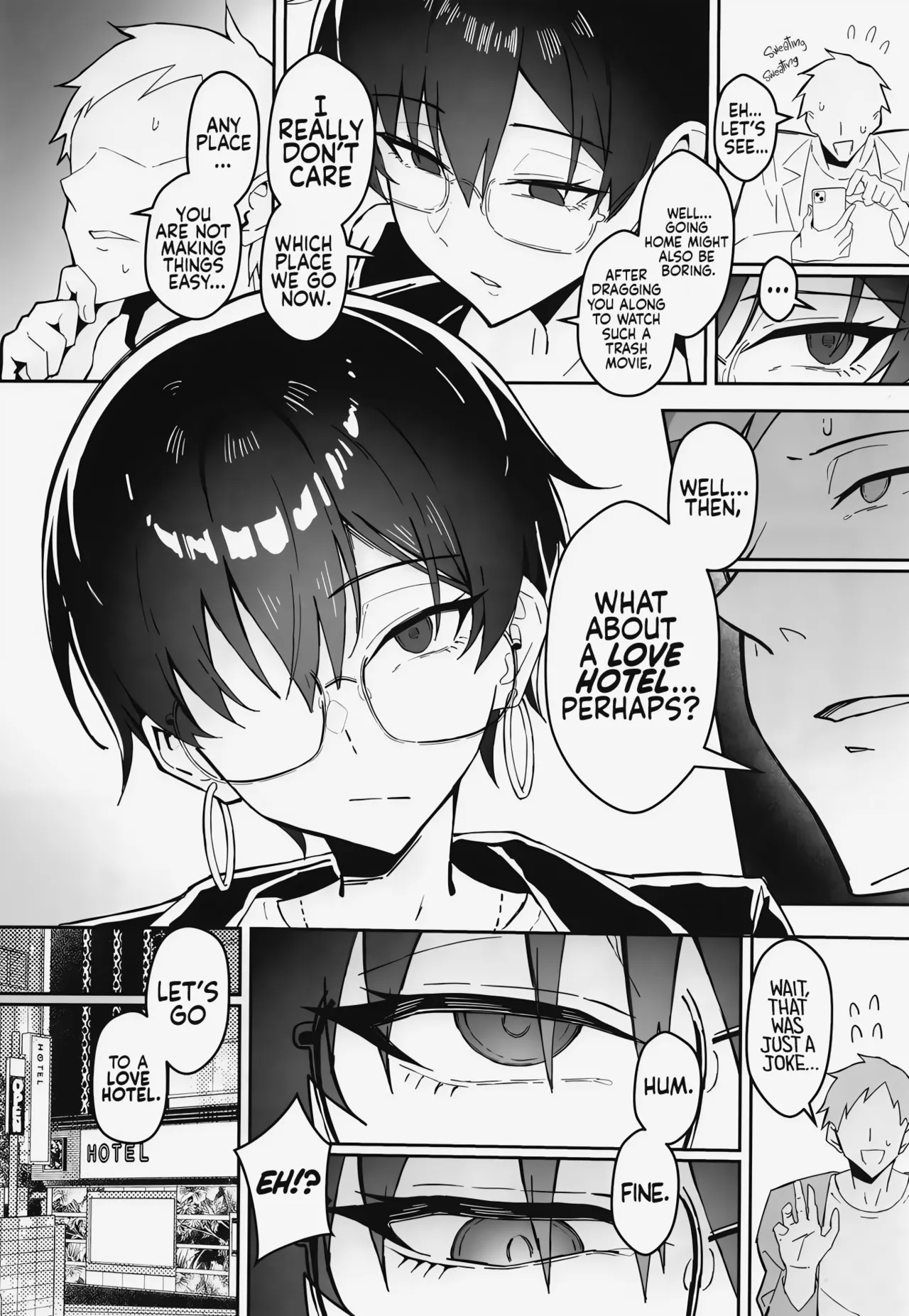A Boring Date with My Blunt, Boyish Babe and Her Hidden Assets  Buaisou na Kakure Kyonyuu Boyish Kanojo to Taikutsu na Date image number 6